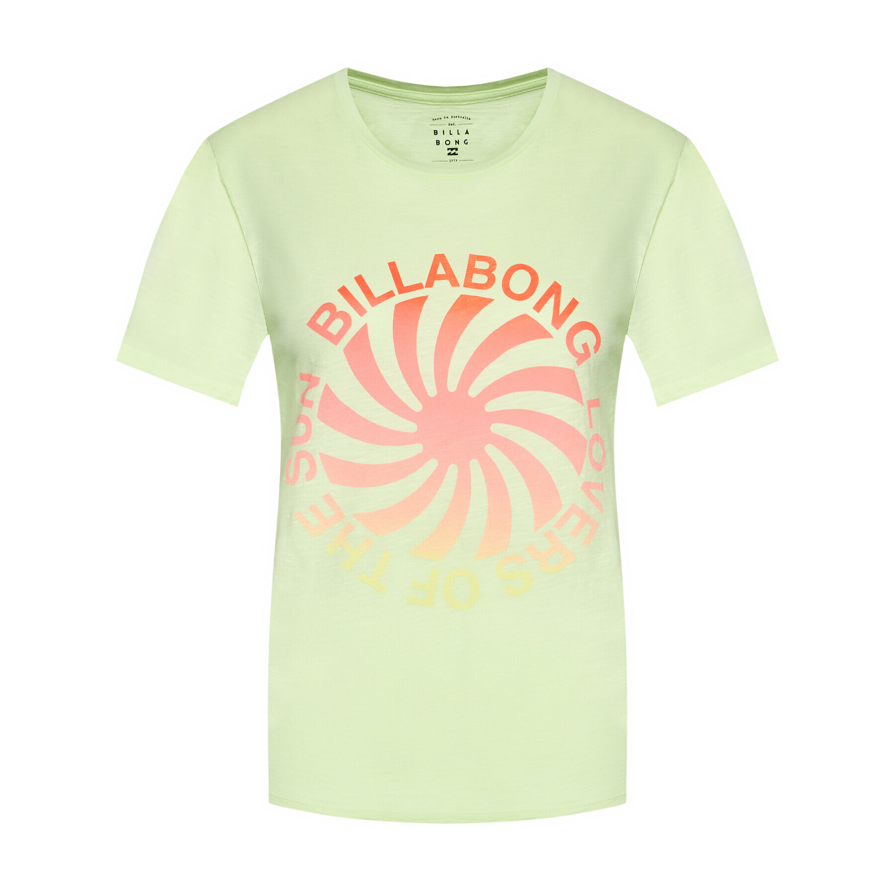 Billabong Tricou Surfadelic Boy W3SS38 BIP1 Verde Regular Fit - Pled.ro