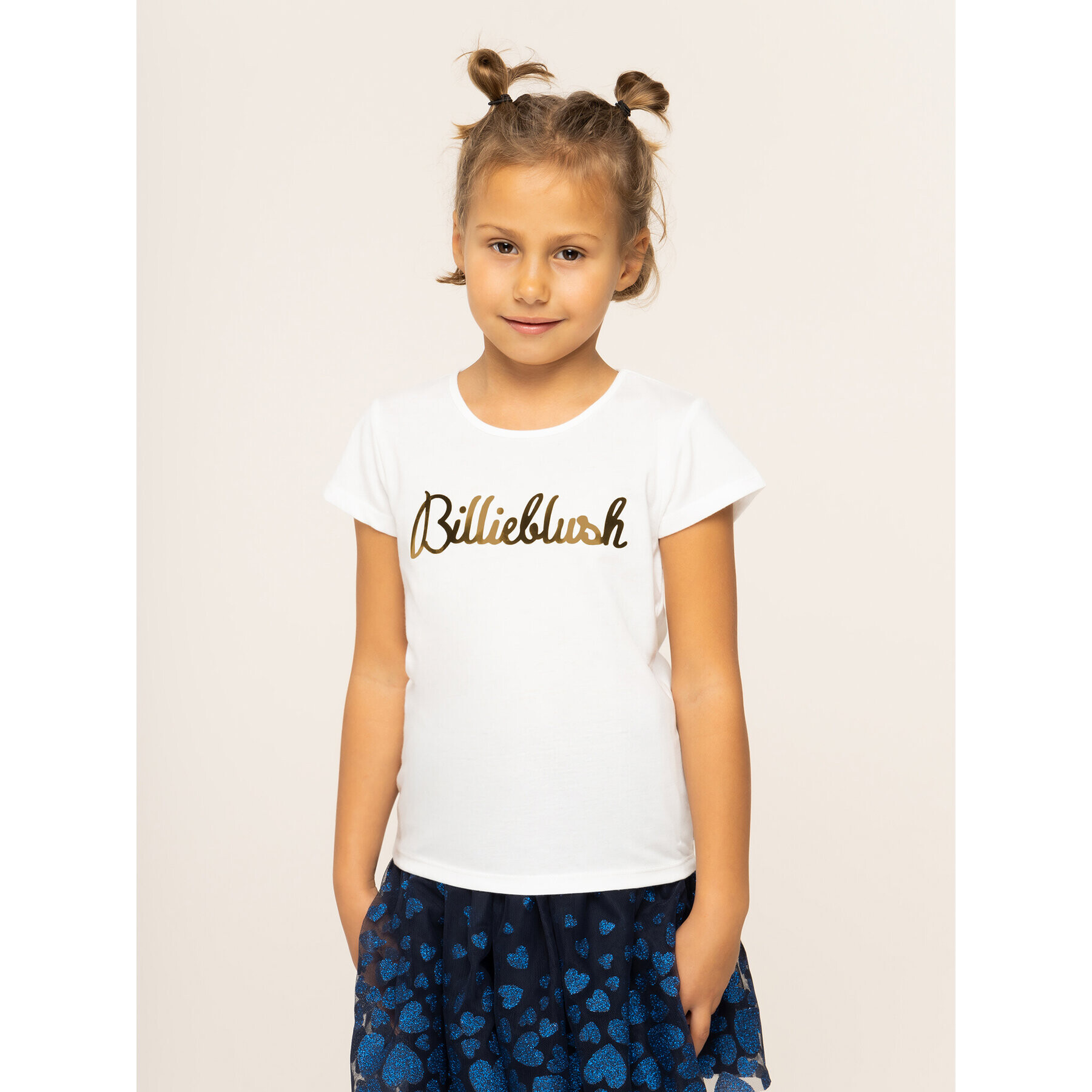 Billieblush Tricou U15P02 Alb Regular Fit - Pled.ro