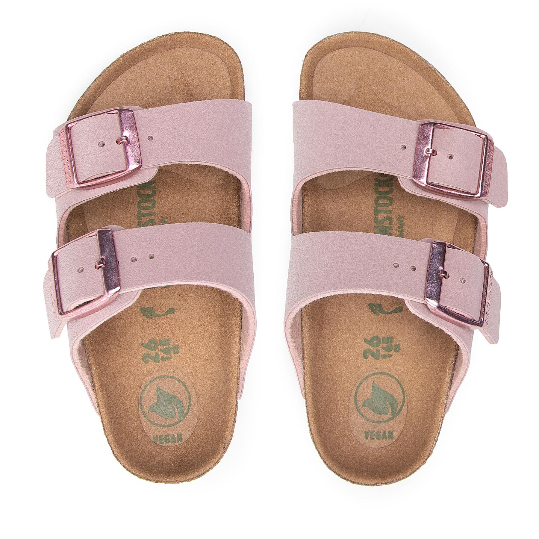 Birkenstock Șlapi Arizona Kids 1023434 Roz - Pled.ro