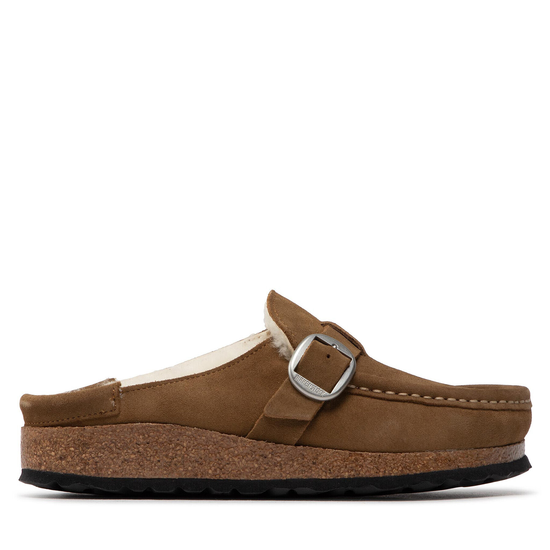 Birkenstock Șlapi Buckley Shearling 1018127 Bej - Pled.ro