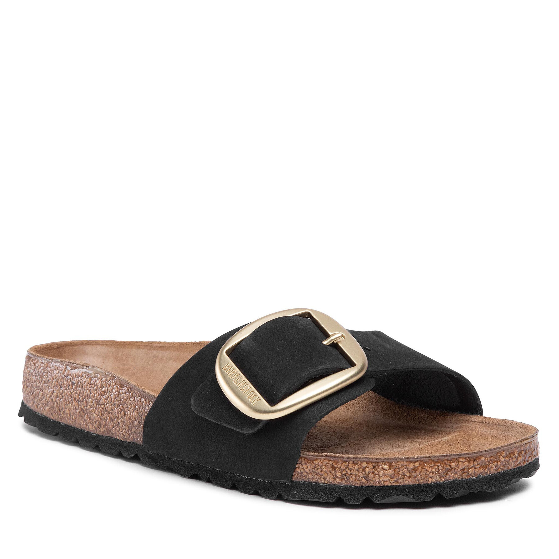 Birkenstock Șlapi Madrid Big Buckle 1023373 Negru - Pled.ro