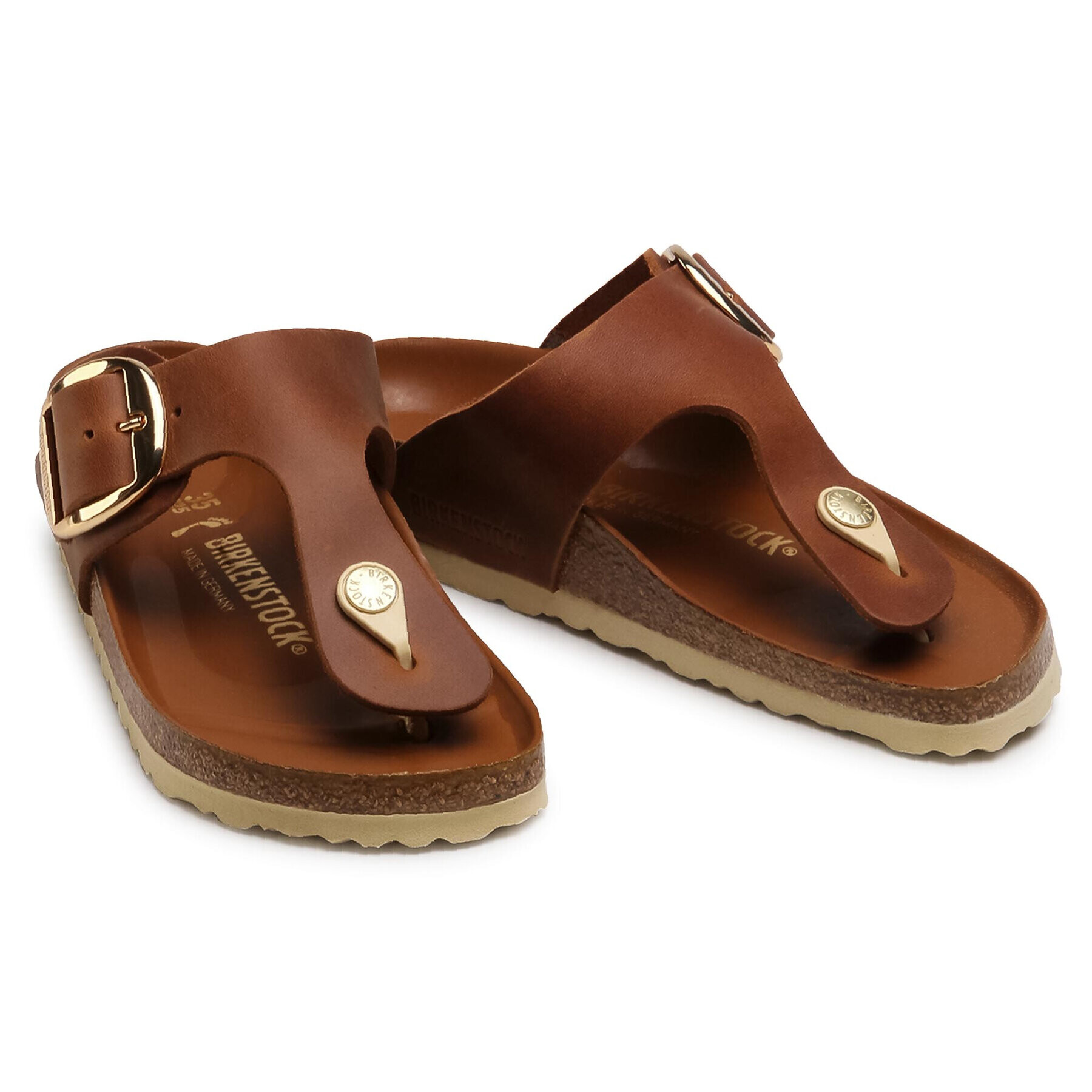 Birkenstock Flip flop Gizeh Big Buckle 1018785 Maro - Pled.ro