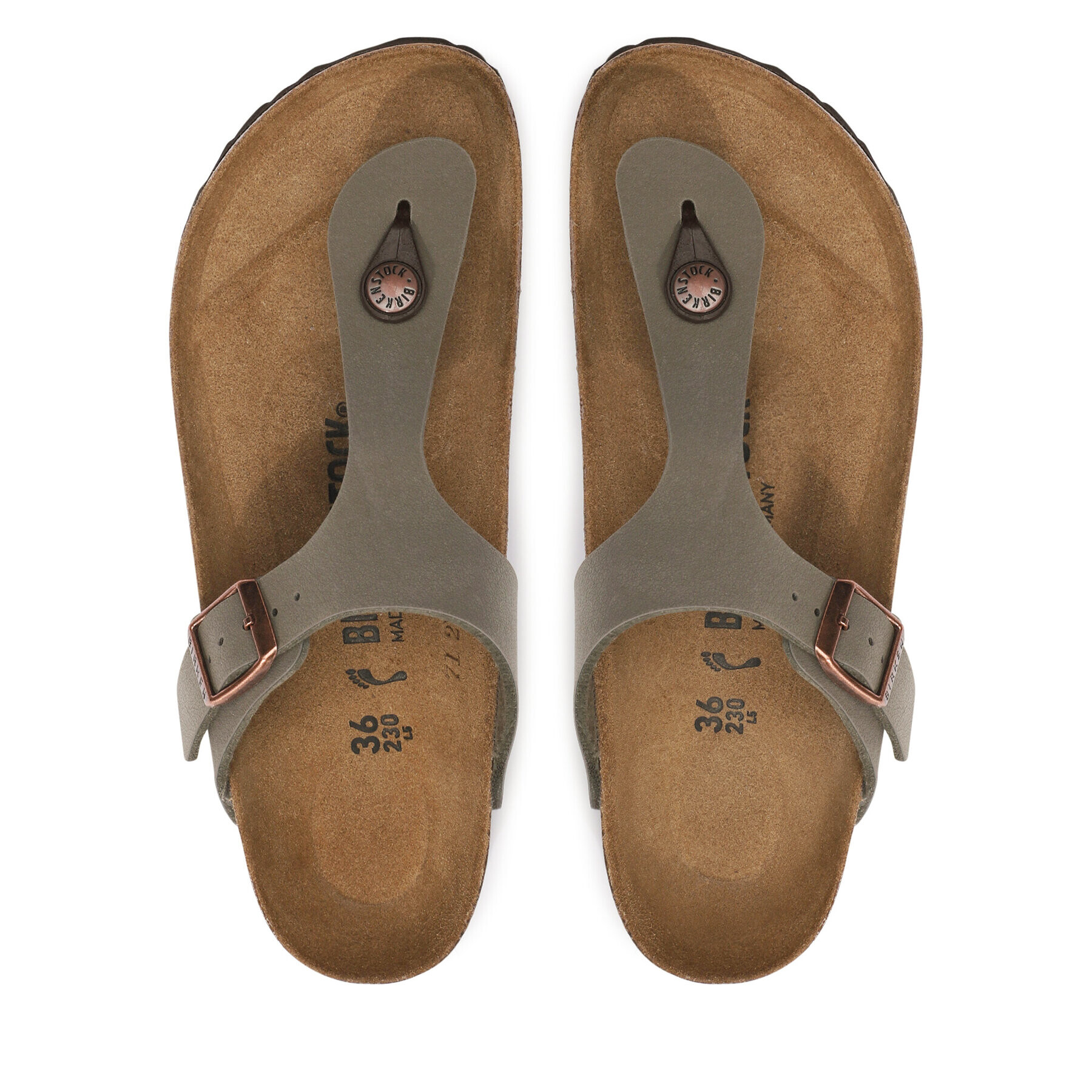 Birkenstock Flip flop Gizeh Bs 0043393 Gri - Pled.ro