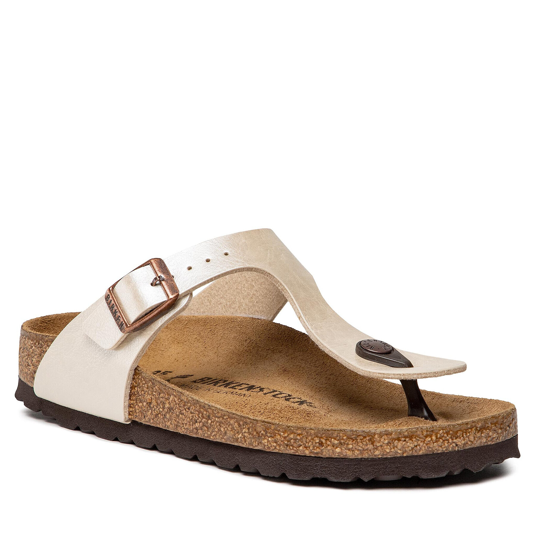 Birkenstock Flip flop Gizeh Bs 943873 Alb - Pled.ro