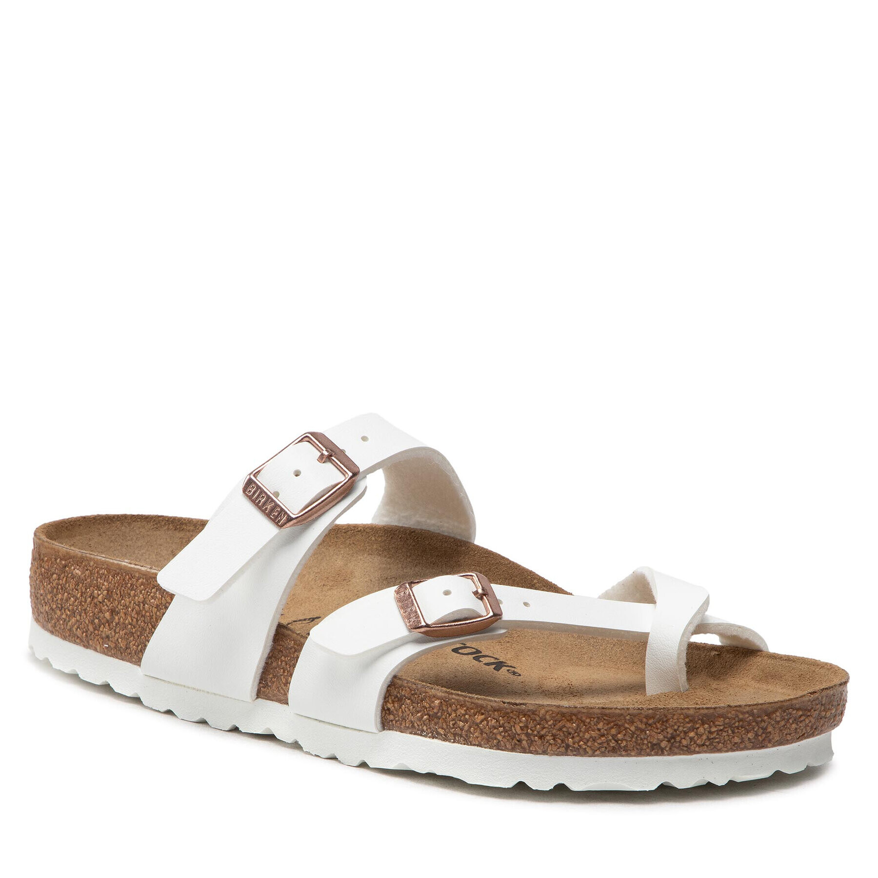 Birkenstock Flip flop Mayari 1014190 Alb - Pled.ro