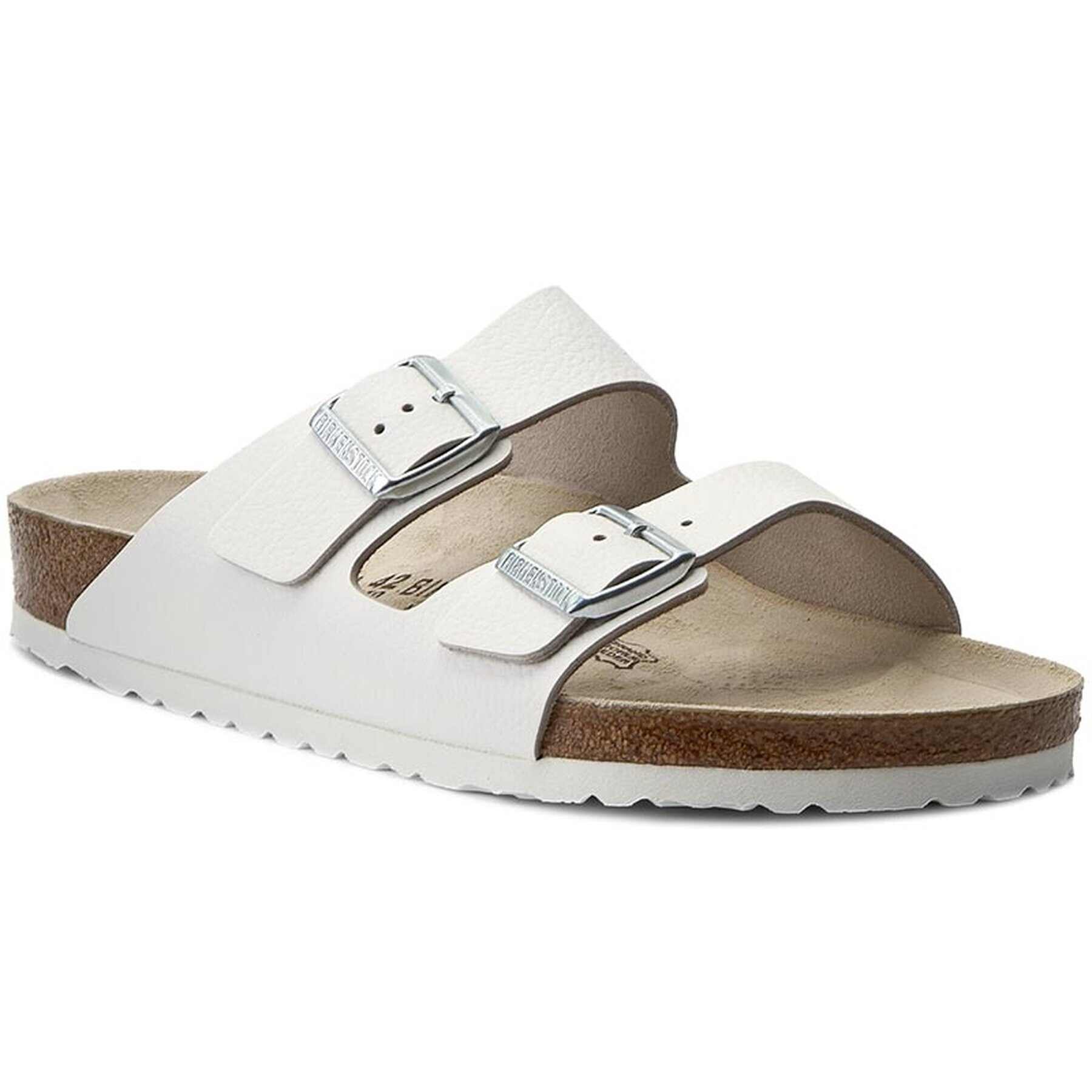 Birkenstock Șlapi Arizona 0051131 Alb - Pled.ro