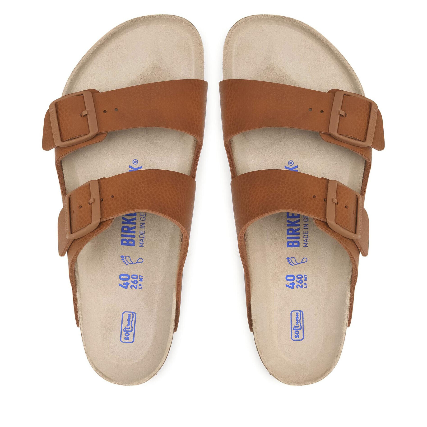 Birkenstock Șlapi Arizona 1020442 Maro - Pled.ro