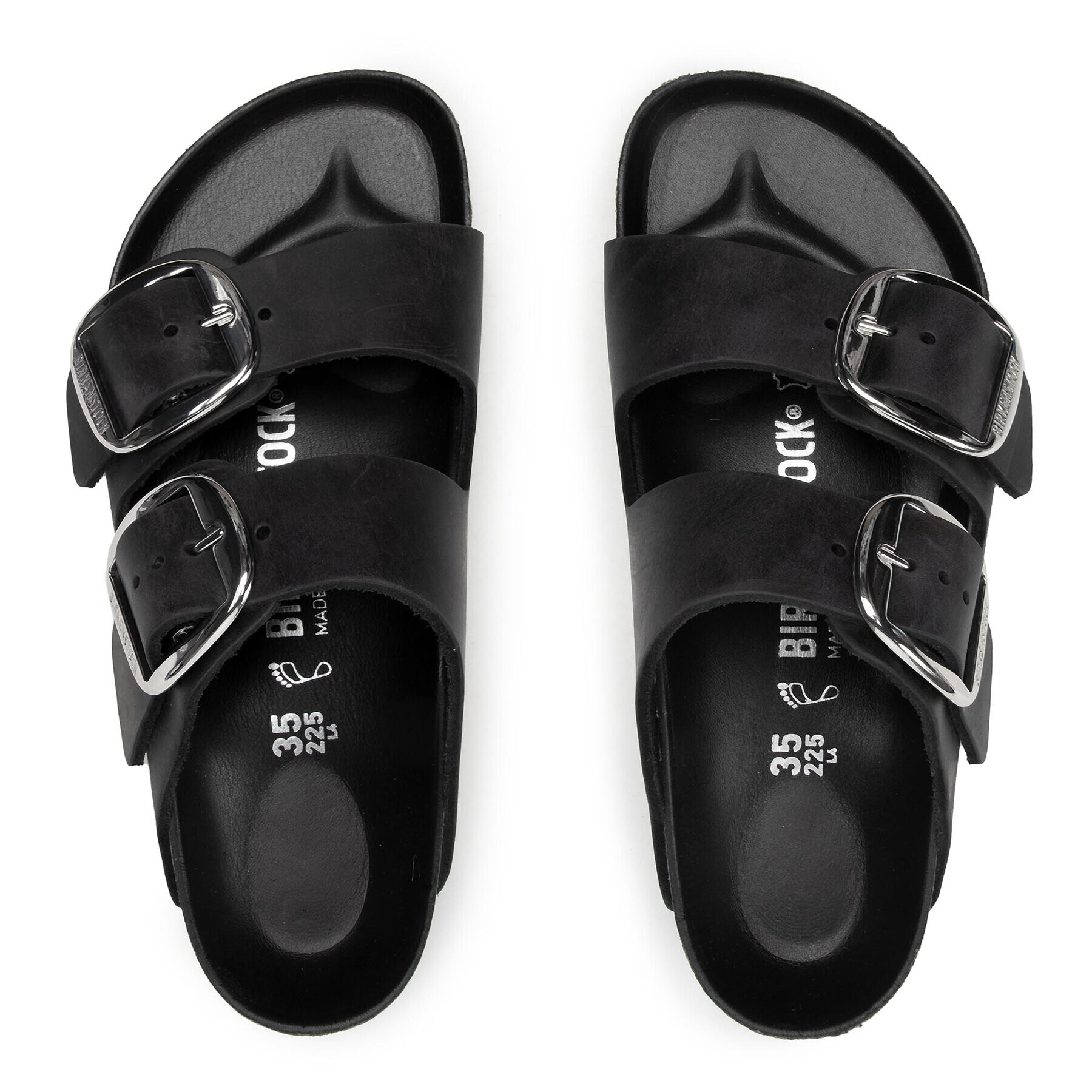 Birkenstock Șlapi Arizona Big Bucke 1011074 Negru - Pled.ro