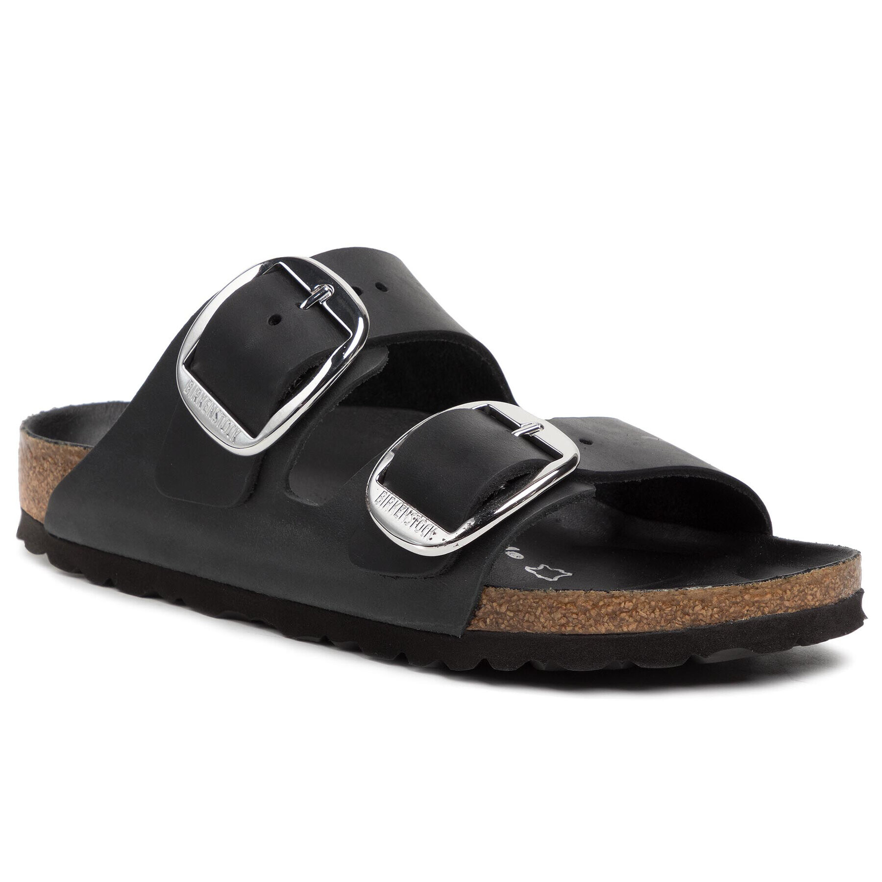 Birkenstock Șlapi Arizona Big Buckle 1011075 Negru - Pled.ro