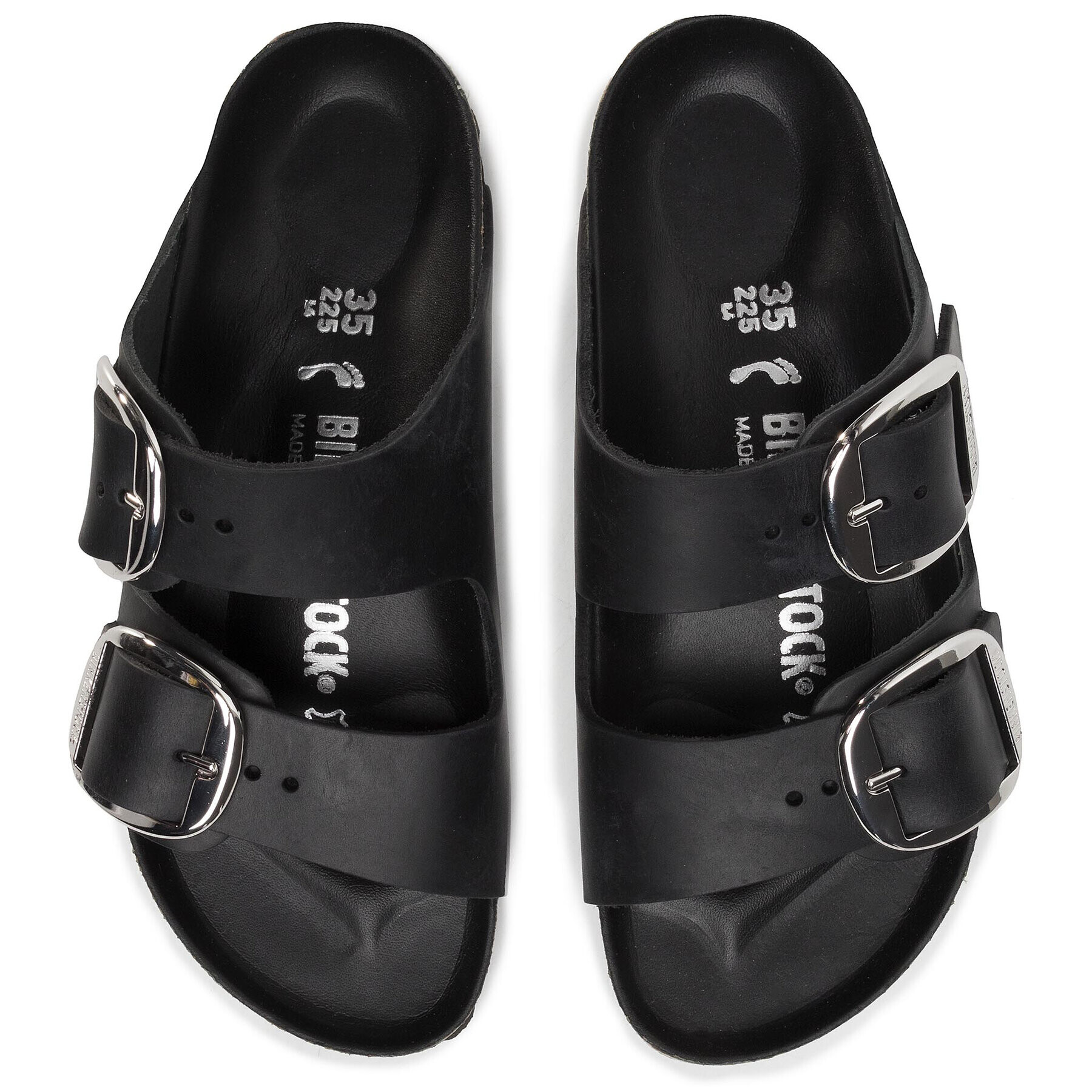 Birkenstock Șlapi Arizona Big Buckle 1011075 Negru - Pled.ro