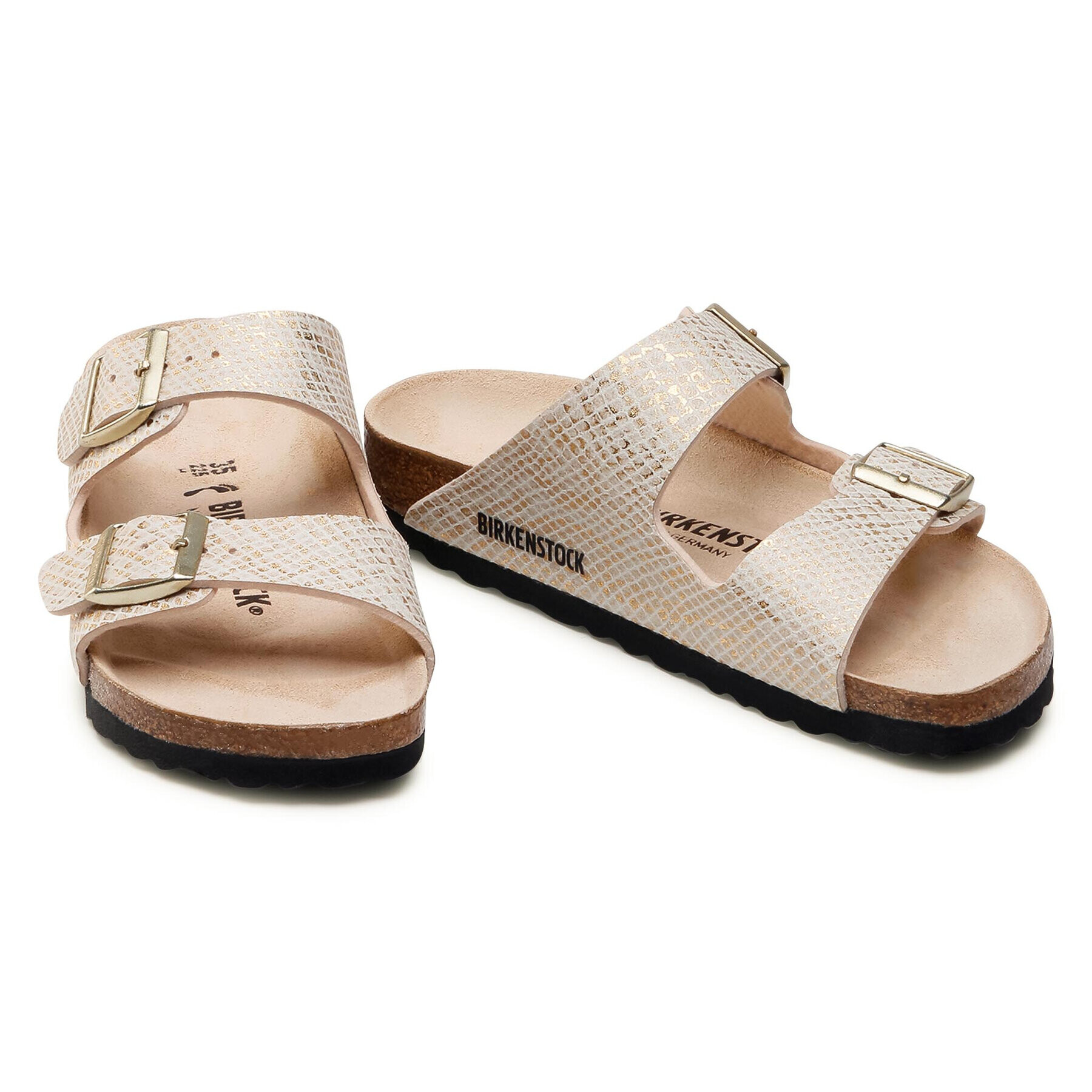 Birkenstock Șlapi Arizona Bs 1019374 Auriu - Pled.ro