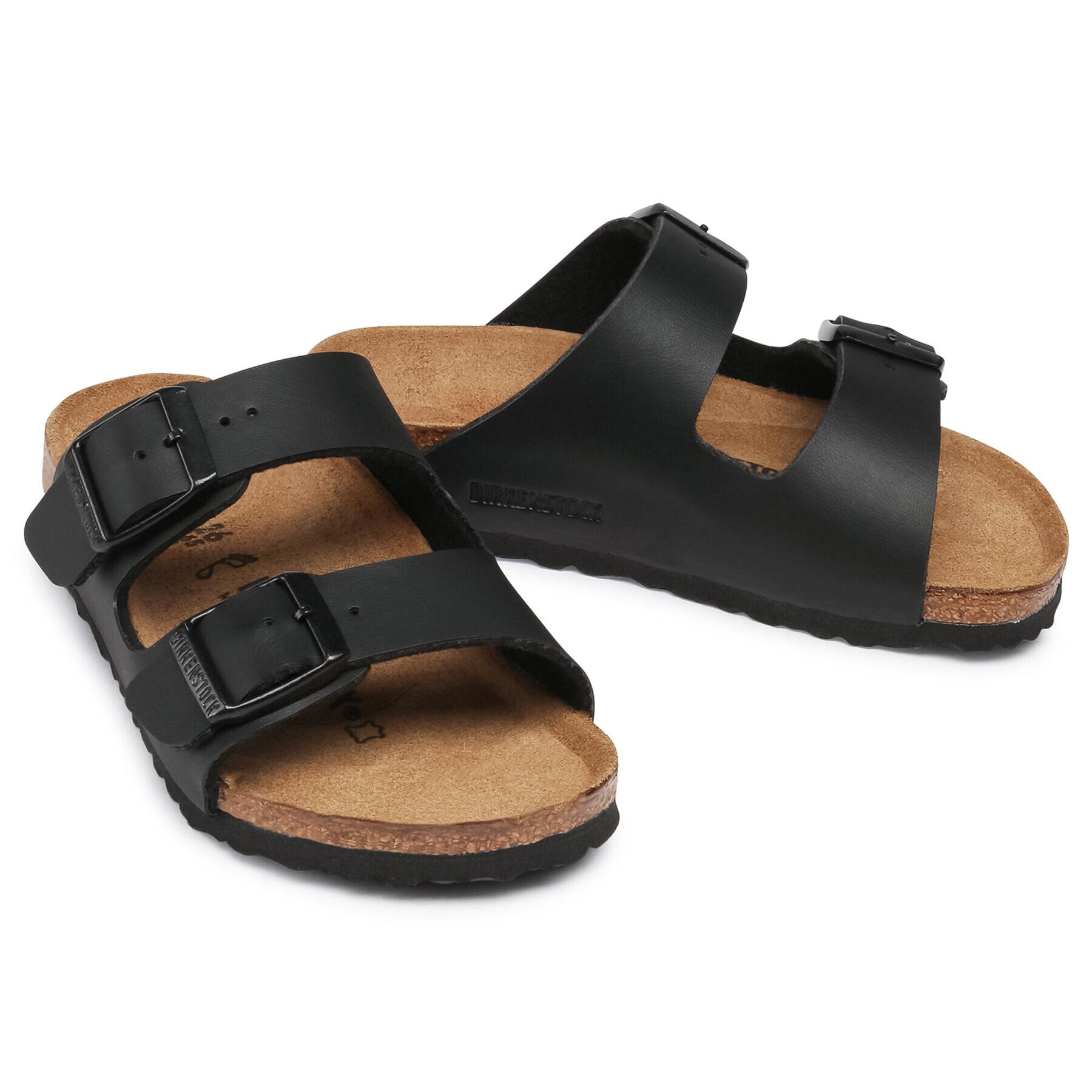 Birkenstock Șlapi Arizona Kids 1005127 Negru - Pled.ro