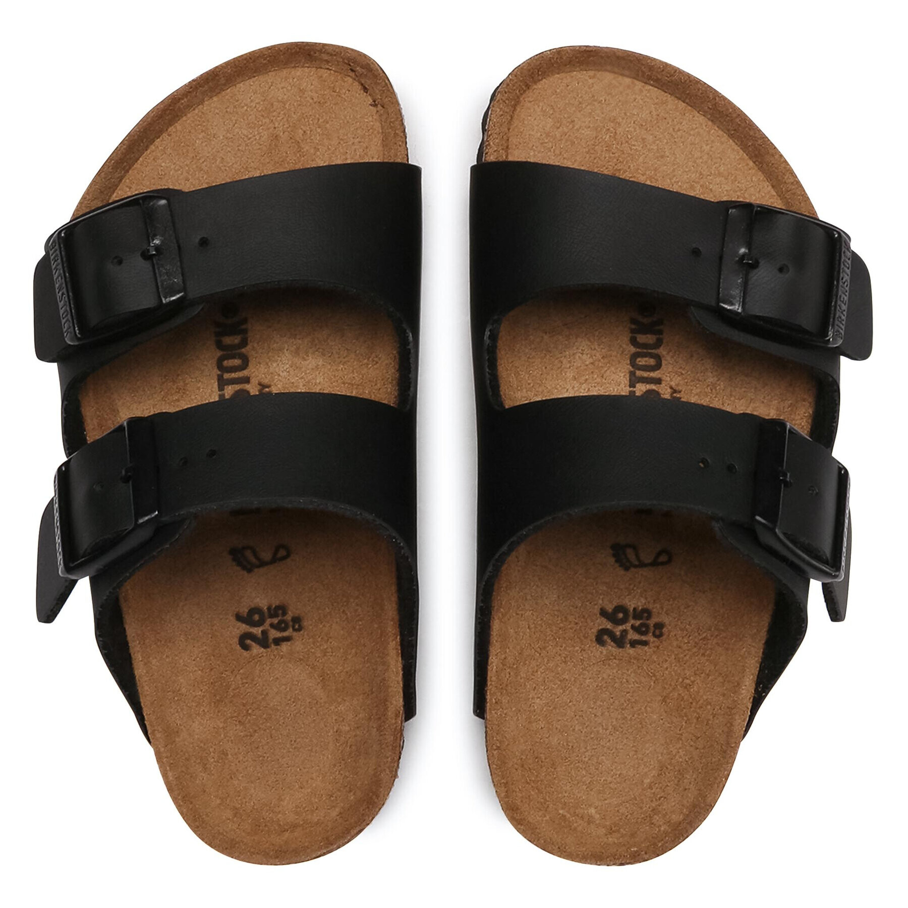 Birkenstock Șlapi Arizona Kids 1005127 Negru - Pled.ro