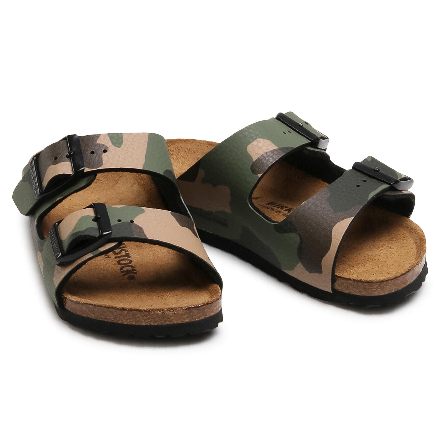 Birkenstock Șlapi Arizona Kids 1017374 Verde - Pled.ro