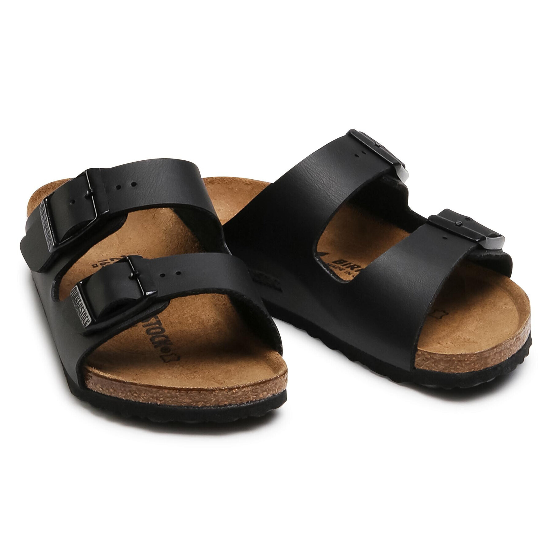 Birkenstock Șlapi Arizona Kids 555123 Negru - Pled.ro