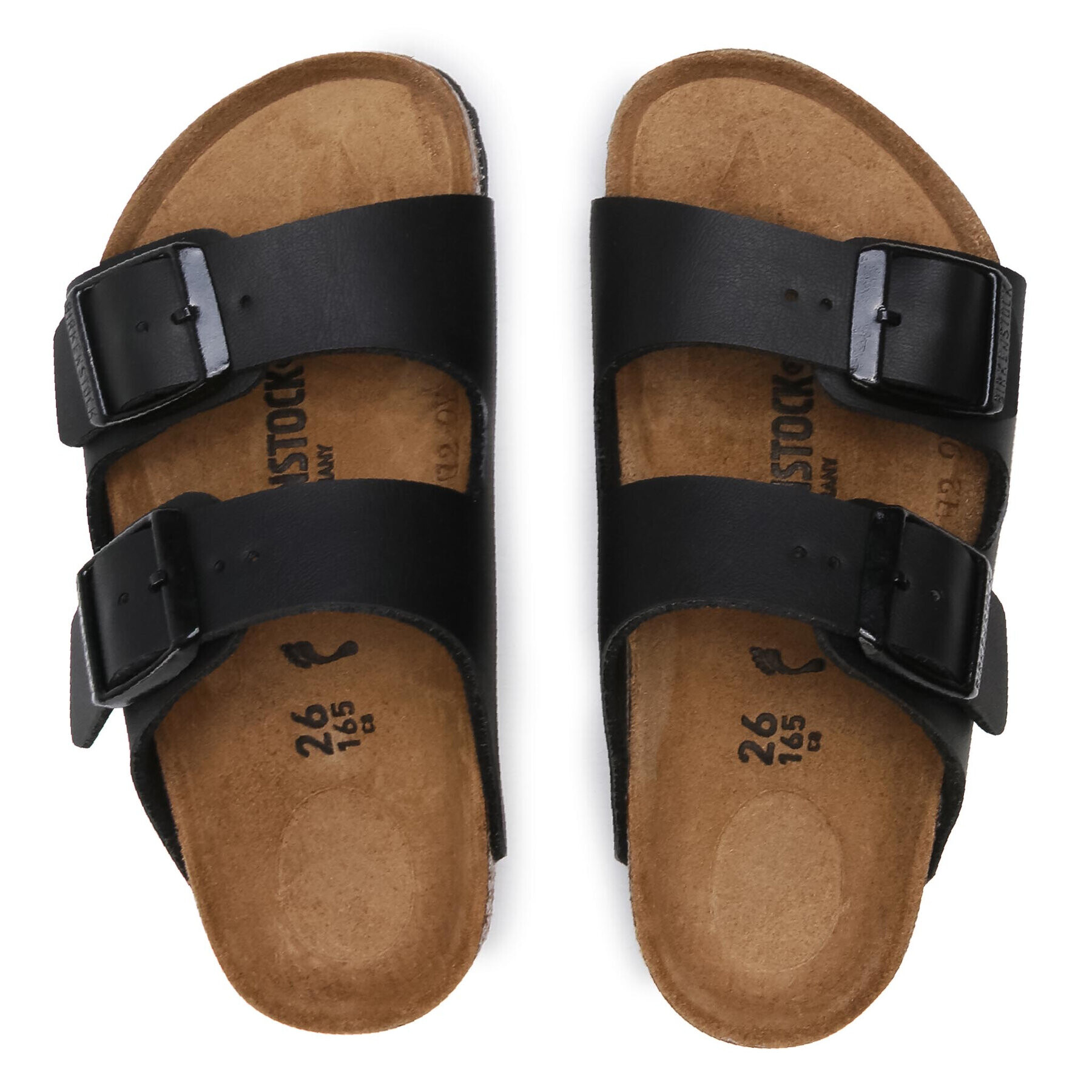 Birkenstock Șlapi Arizona Kids 555123 Negru - Pled.ro