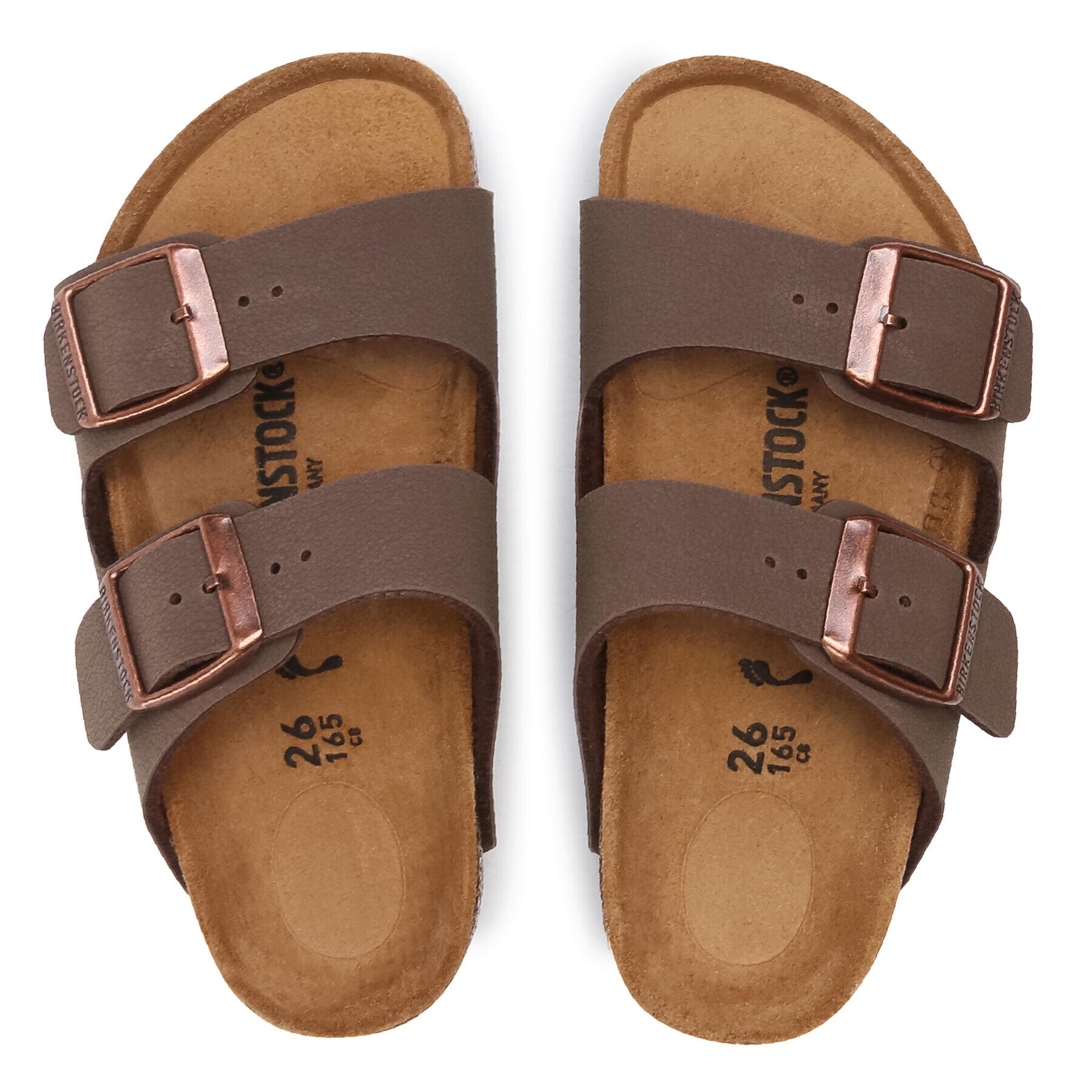 Birkenstock Șlapi Arizona Kids Bej - Pled.ro