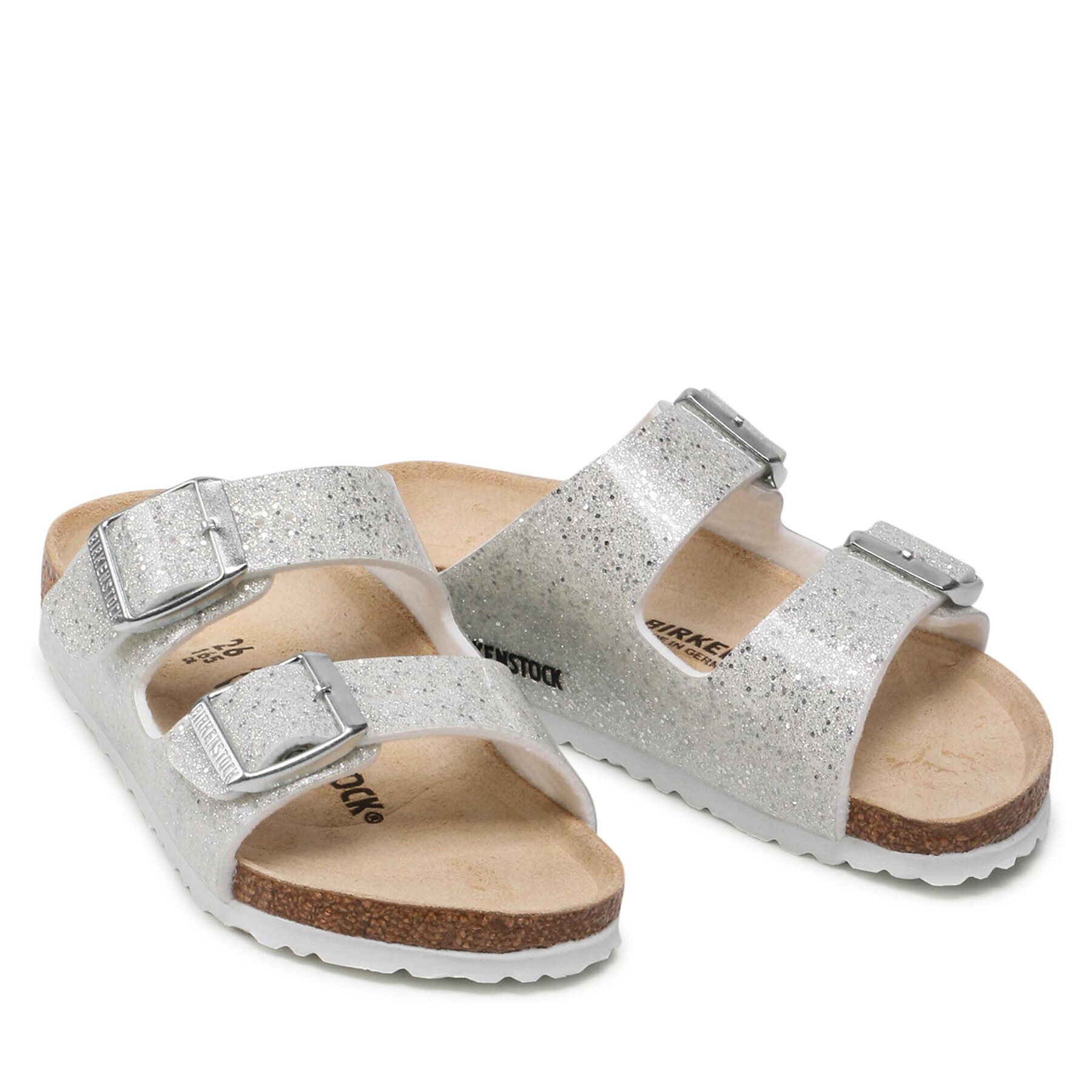 Birkenstock Șlapi Arizona Kids Bs 1022230 Argintiu - Pled.ro