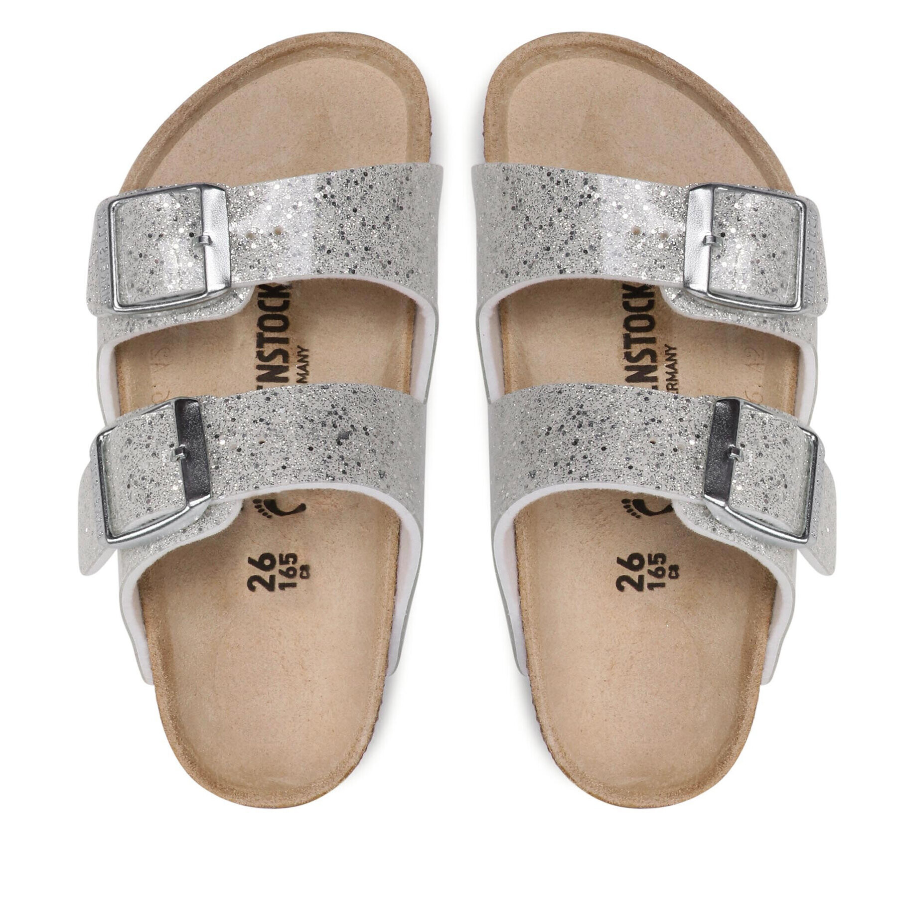 Birkenstock Șlapi Arizona Kids Bs 1022230 Argintiu - Pled.ro