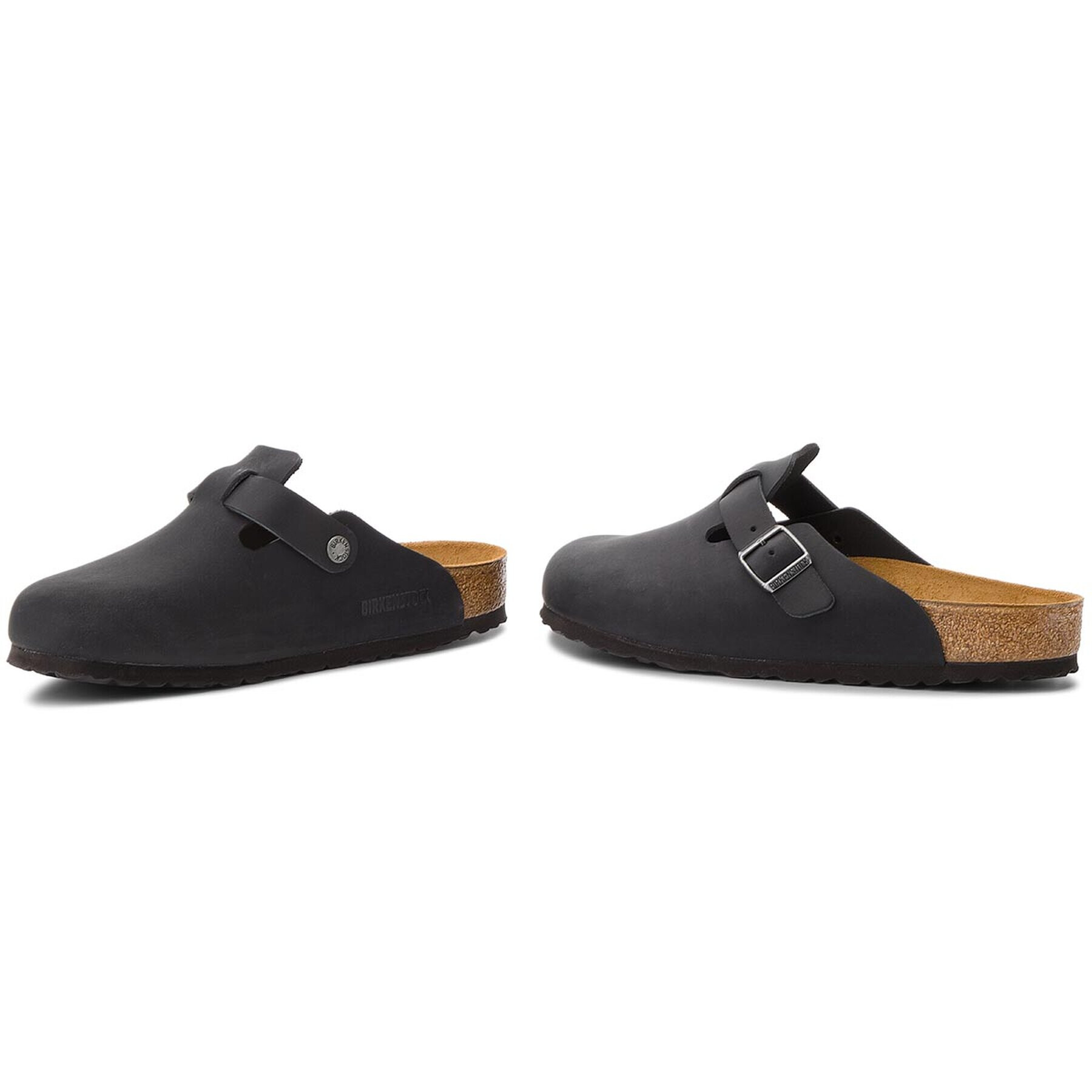 Birkenstock Șlapi Boston Bs 0059461 Negru - Pled.ro