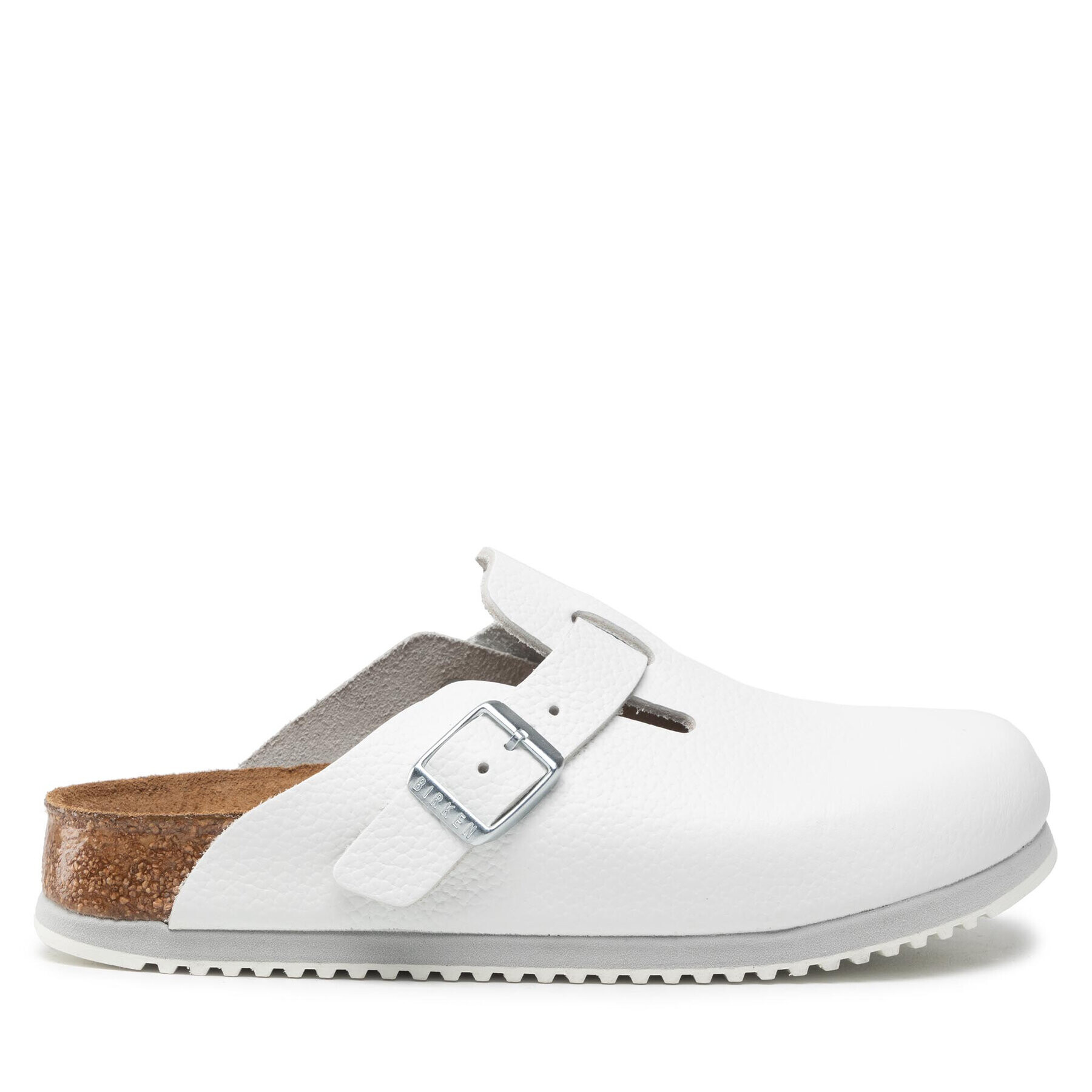 Birkenstock Șlapi Boston Bs 60136 Alb - Pled.ro