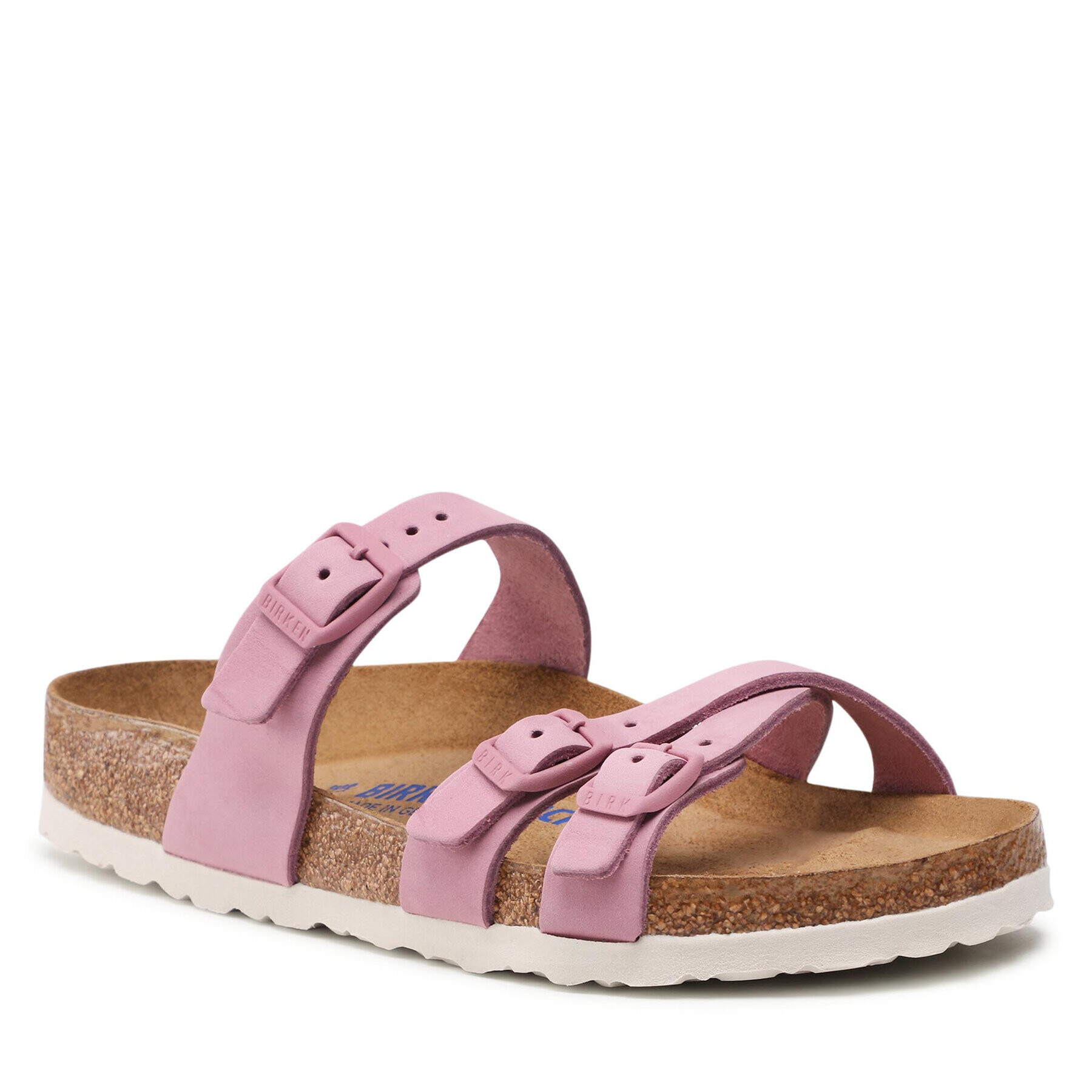 Birkenstock Șlapi Franca 1021407 Roz - Pled.ro