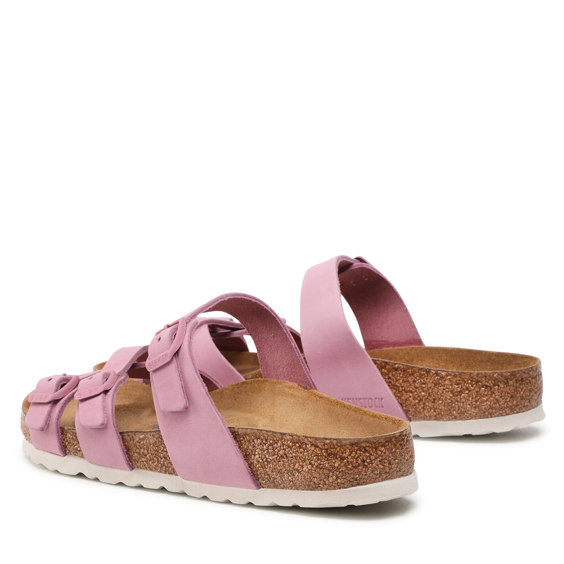 Birkenstock Șlapi Franca 1021407 Roz - Pled.ro