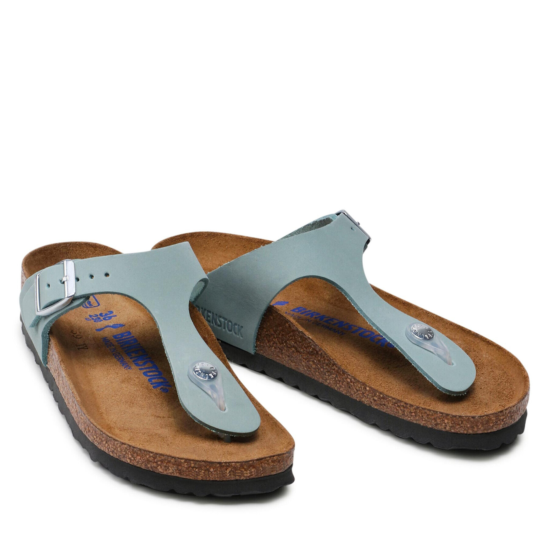 Birkenstock Șlapi Gizeh Bs 1021719 Albastru - Pled.ro