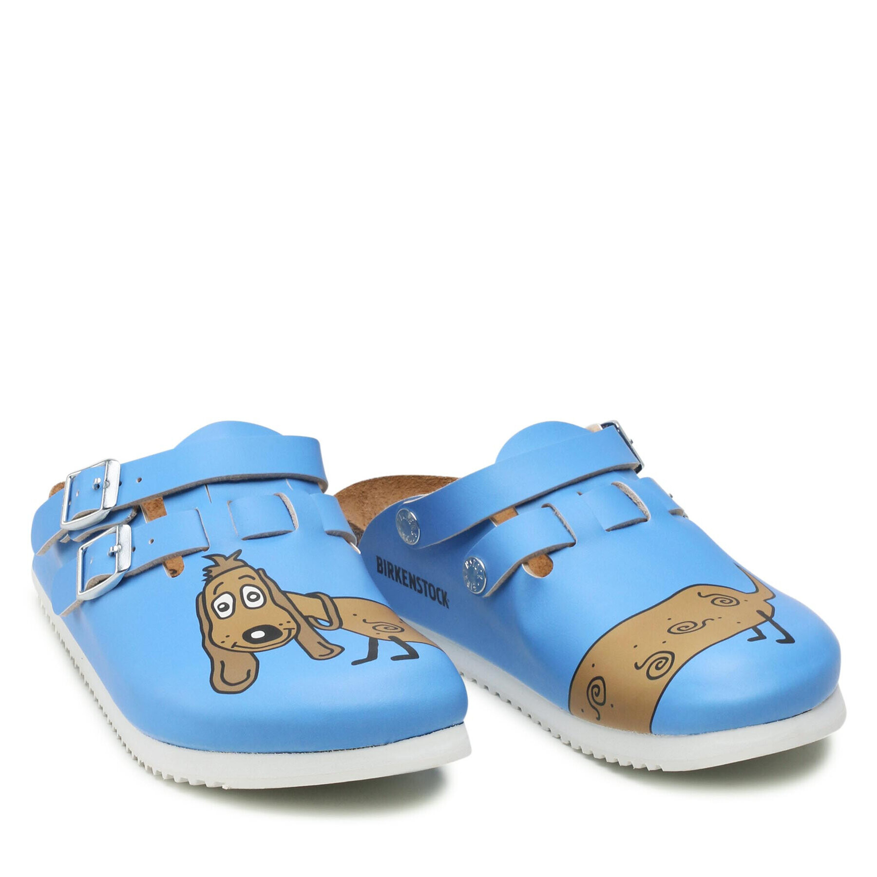 Birkenstock Șlapi Kay Prof 0582536 Albastru - Pled.ro