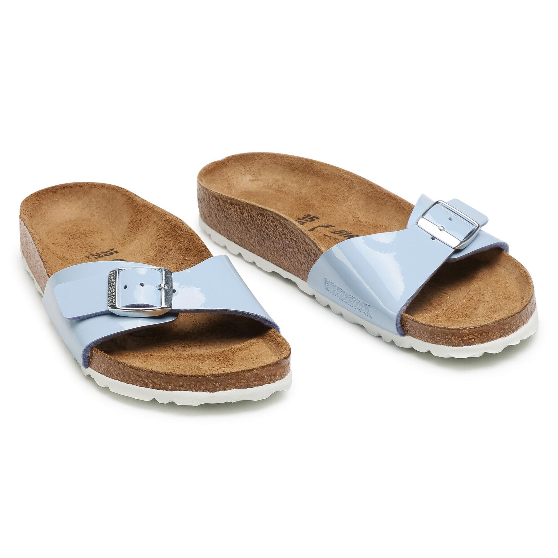 Birkenstock Șlapi Madrid Bs 1019431 Albastru - Pled.ro