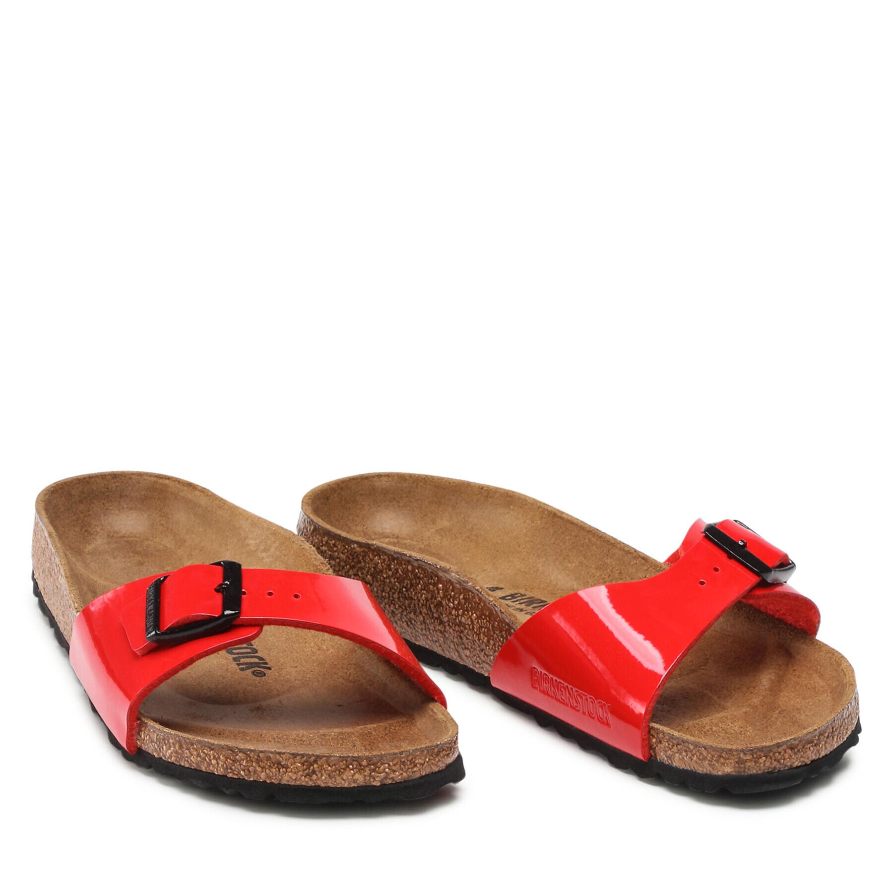 Birkenstock Șlapi Madrid Bs 1019460 Roșu - Pled.ro