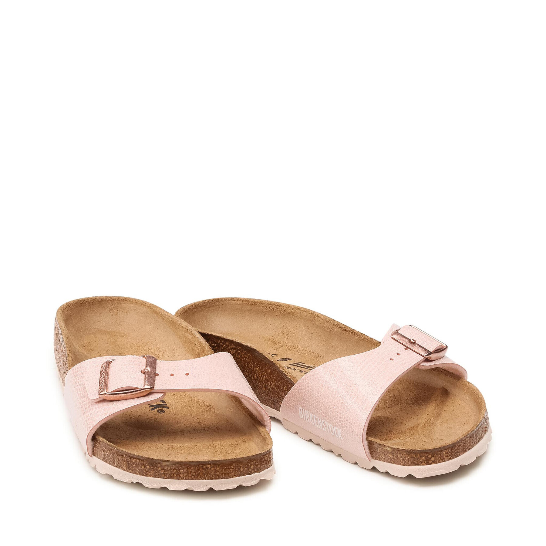 Birkenstock Șlapi Madrid Bs 1020134 Roz - Pled.ro