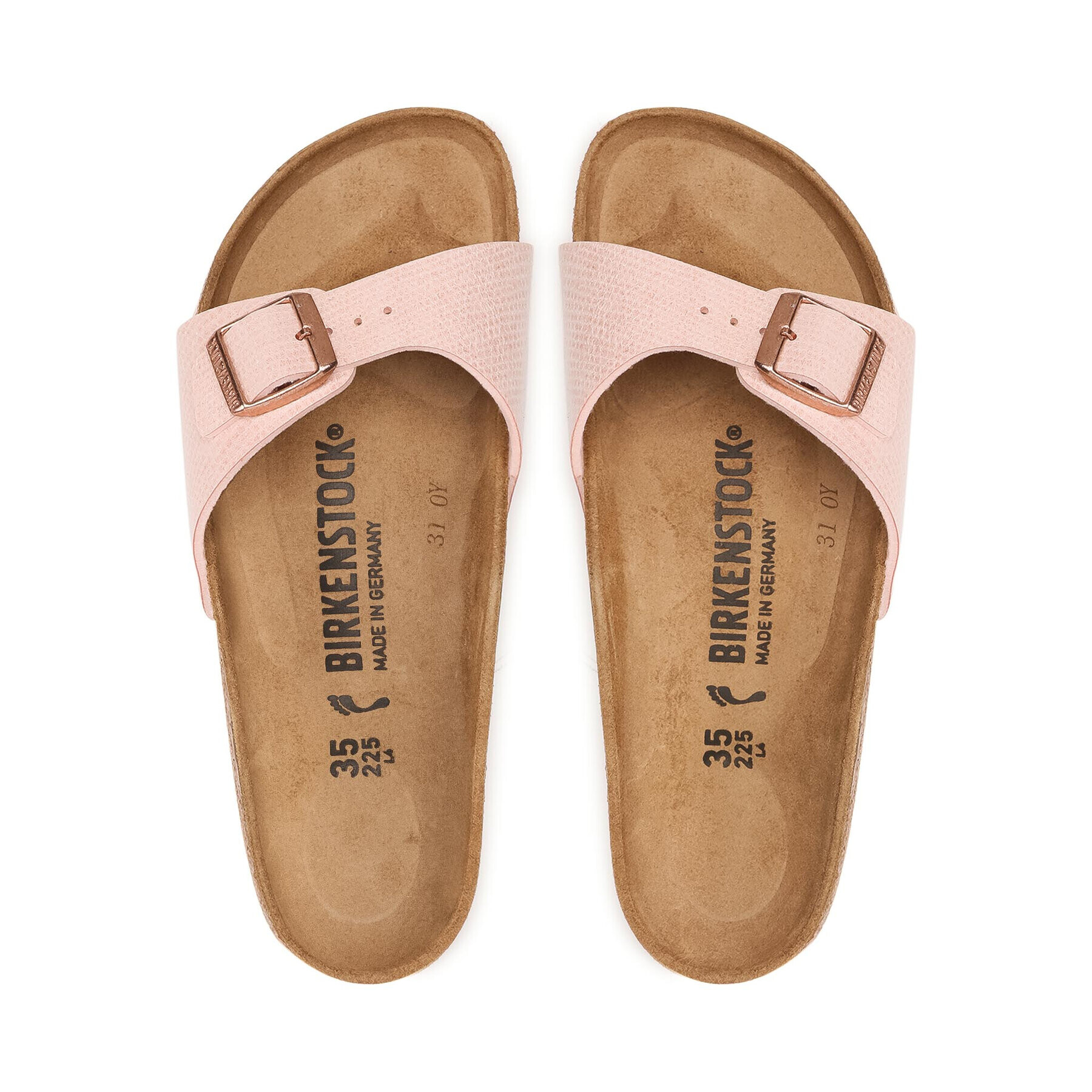 Birkenstock Șlapi Madrid Bs 1020134 Roz - Pled.ro