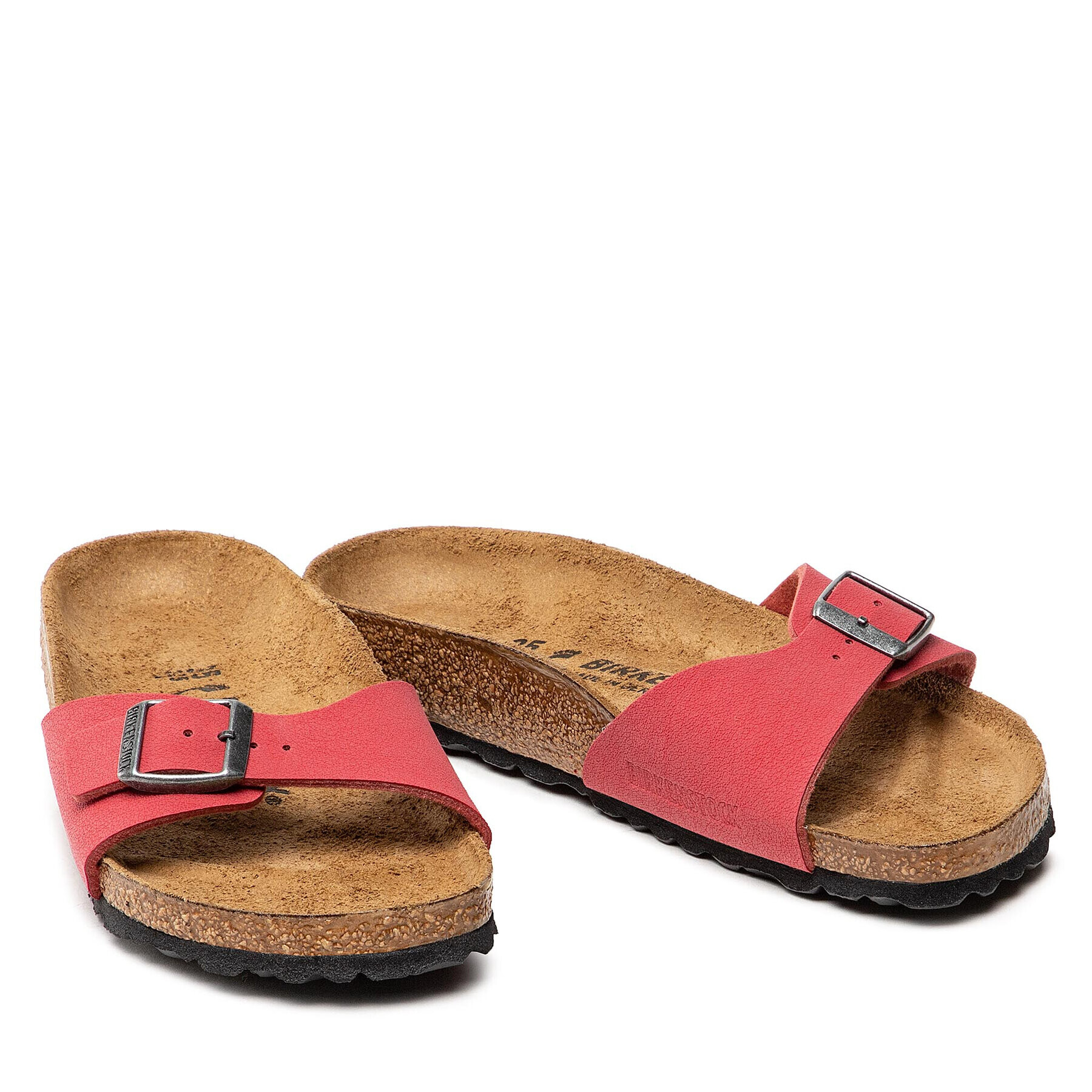 Birkenstock Șlapi Madrid Bs 1021002 Roșu - Pled.ro