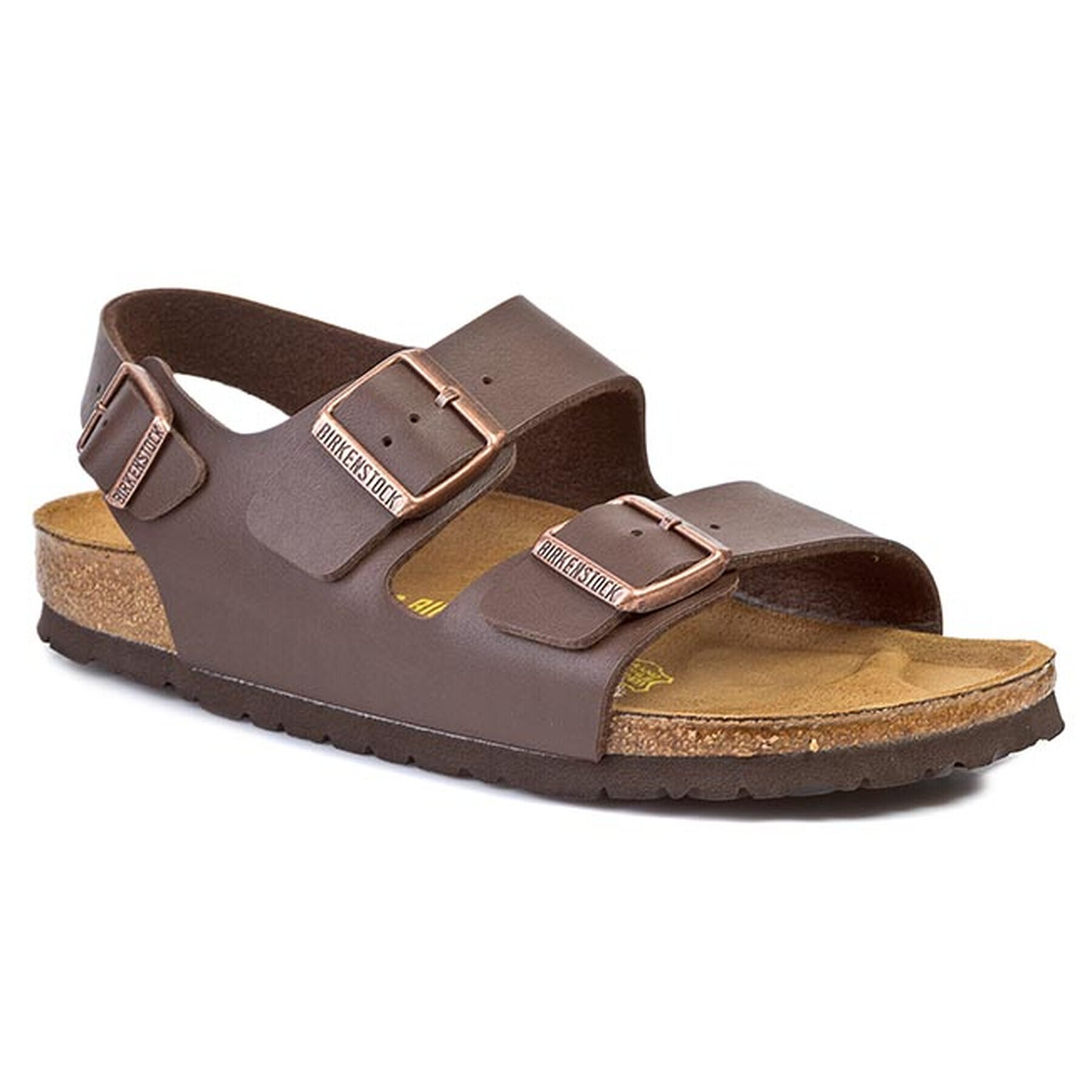 Birkenstock Sandale Milano 034703 Maro - Pled.ro