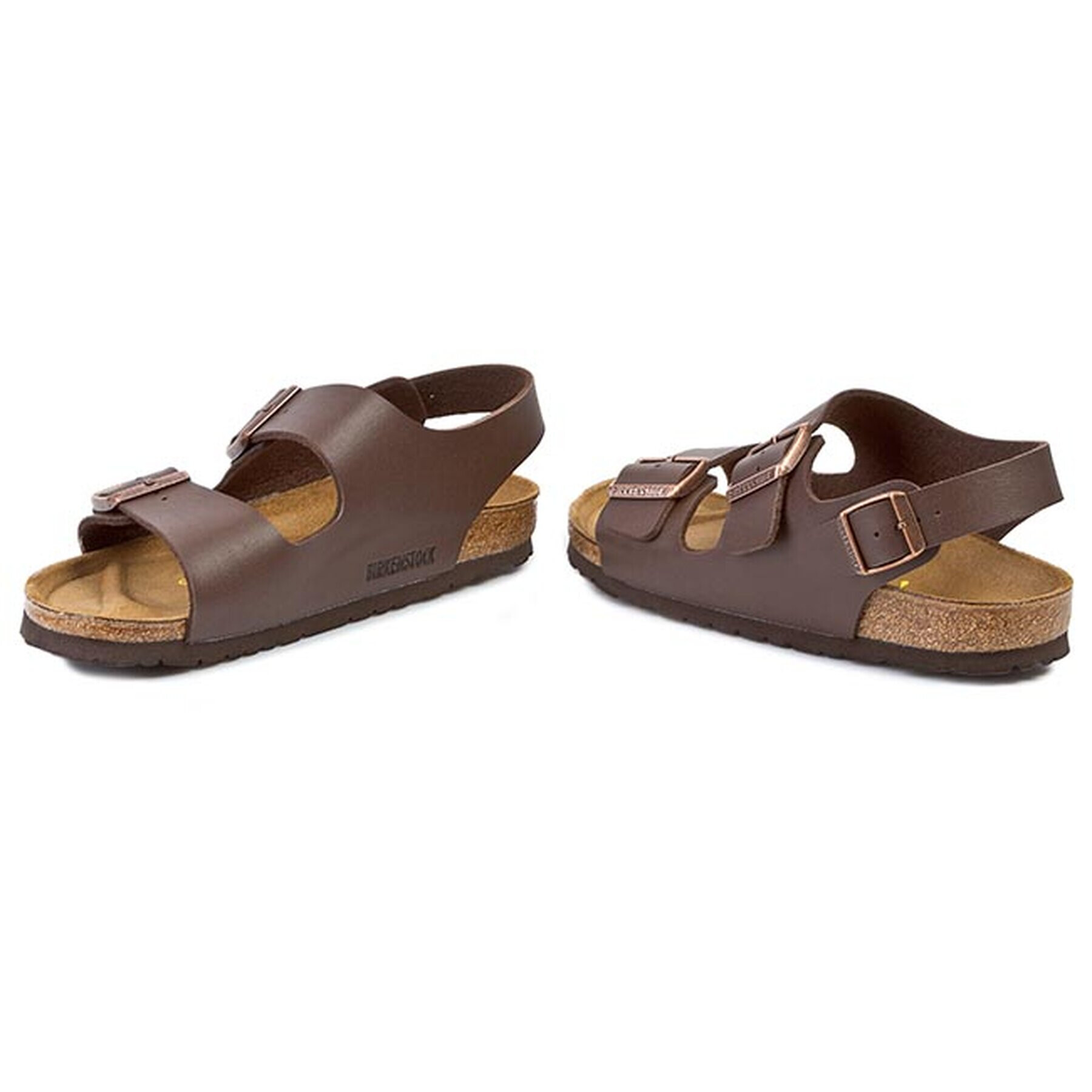 Birkenstock Sandale Milano 034703 Maro - Pled.ro