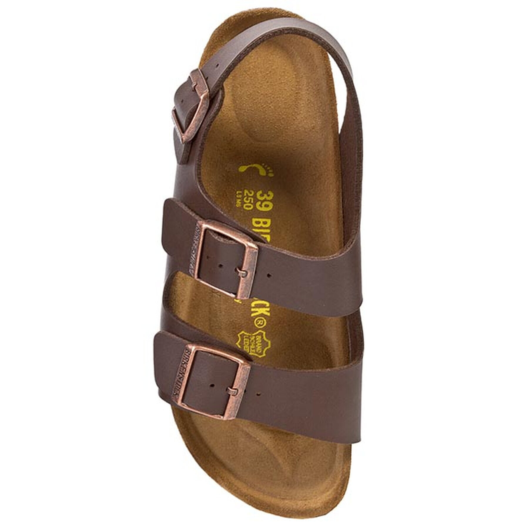 Birkenstock Sandale Milano 034703 Maro - Pled.ro