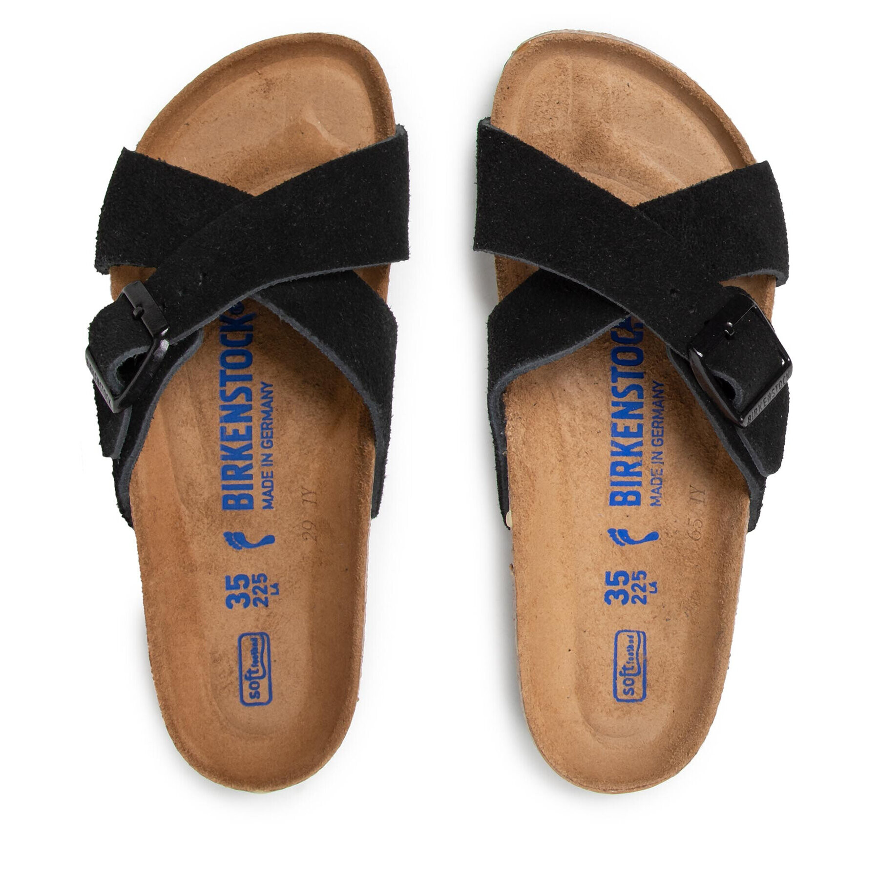 Birkenstock Șlapi Siena 1022222 Negru - Pled.ro