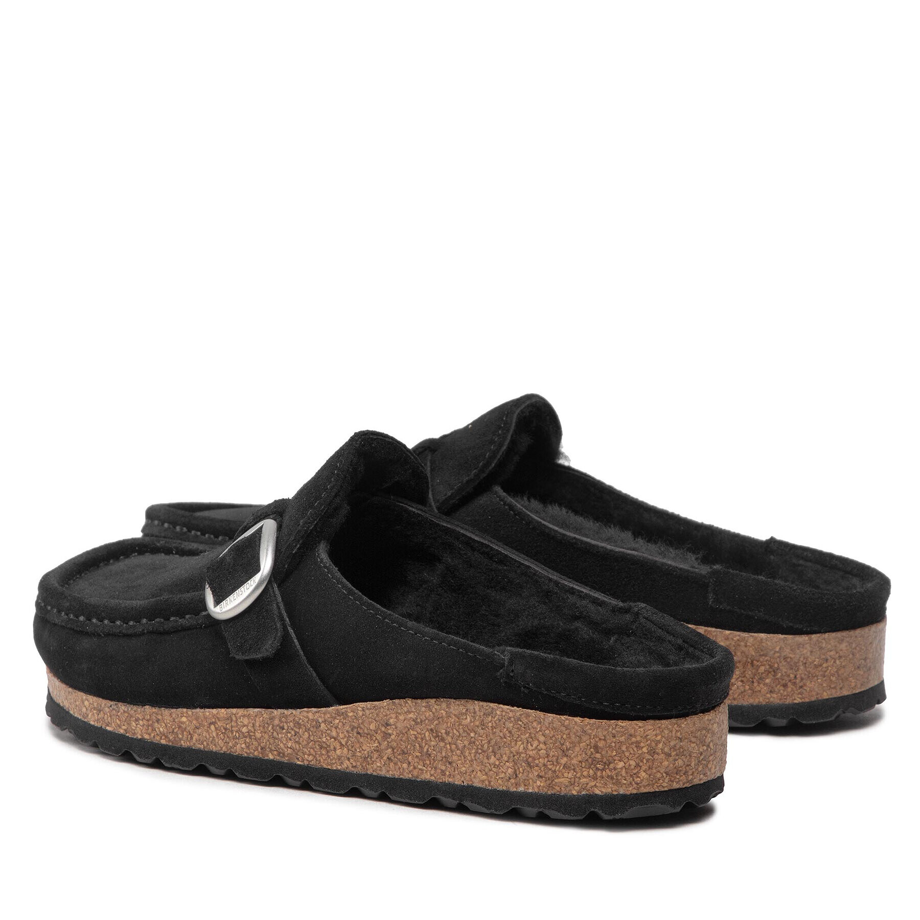 Birkenstock Papuci de casă Buckley 1018126 Negru - Pled.ro