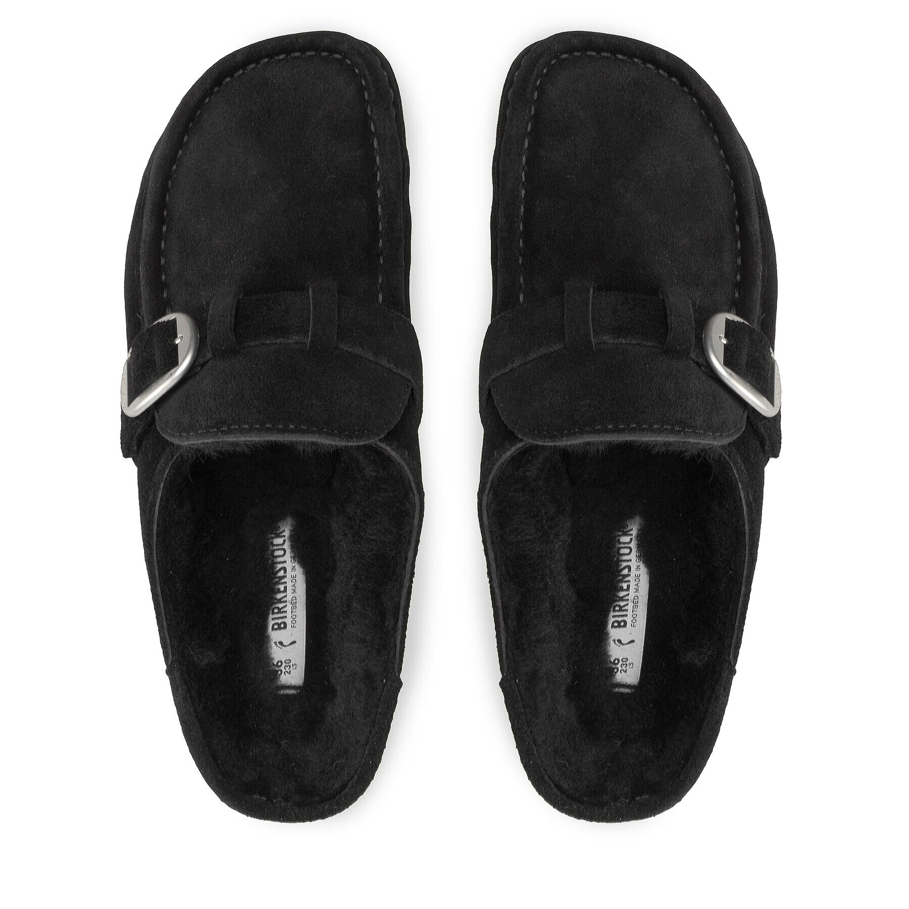 Birkenstock Papuci de casă Buckley 1018126 Negru - Pled.ro