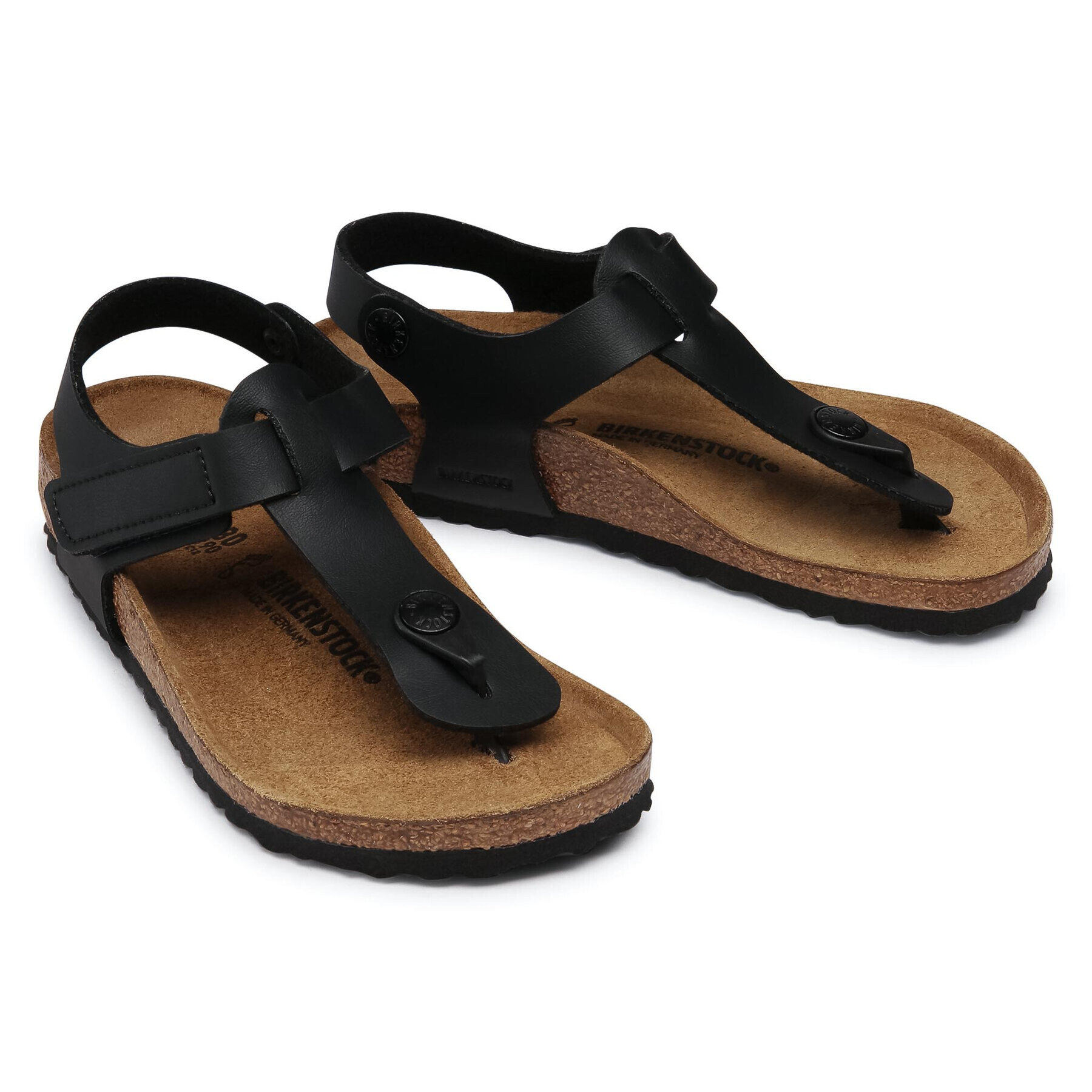 Birkenstock Sandale Kairo Hl Kids 1018639 Negru - Pled.ro