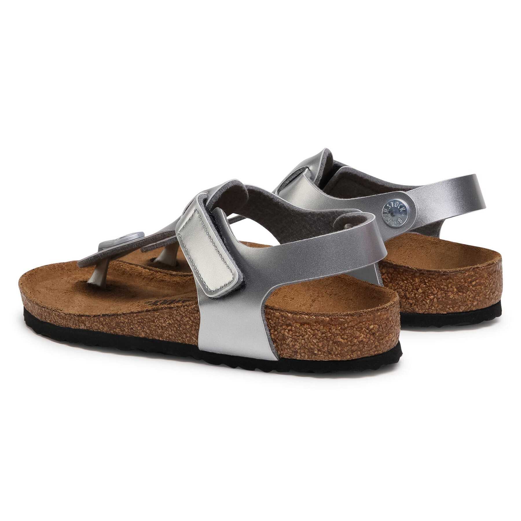 Birkenstock Sandale Kairo Hl Kids 1019167 Argintiu - Pled.ro