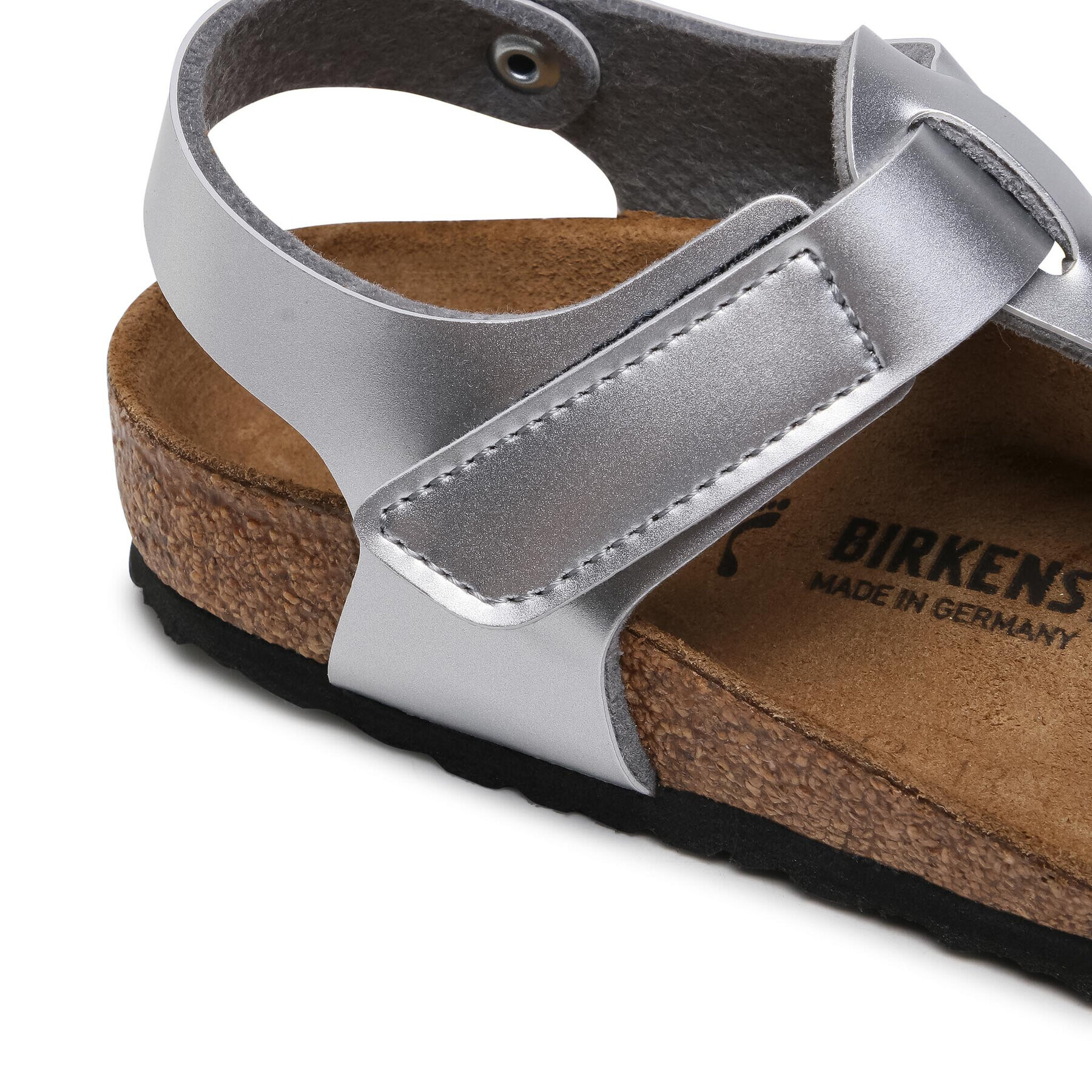 Birkenstock Sandale Kairo Hl Kids 1019167 Argintiu - Pled.ro