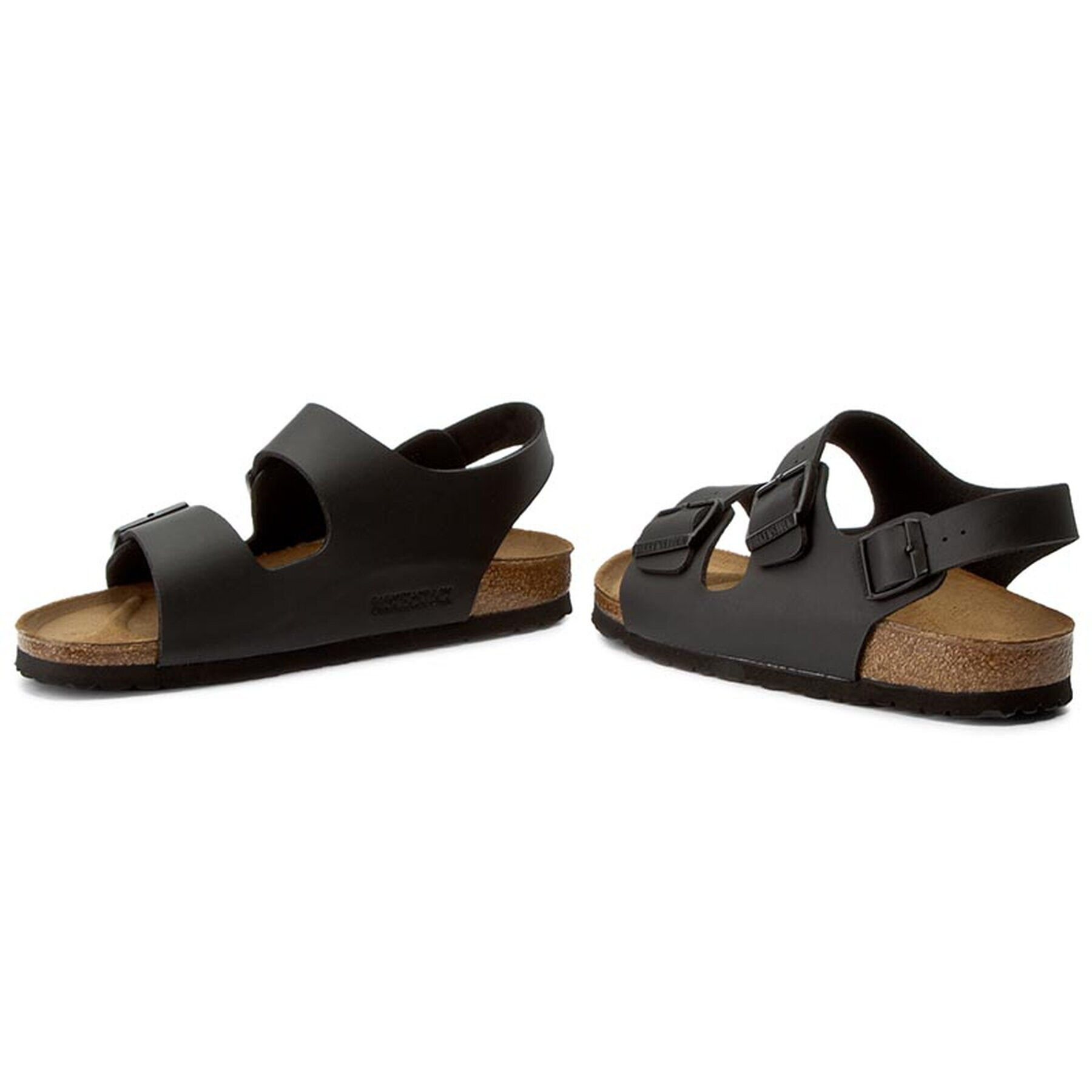 Birkenstock Sandale Milano 034793 Negru - Pled.ro