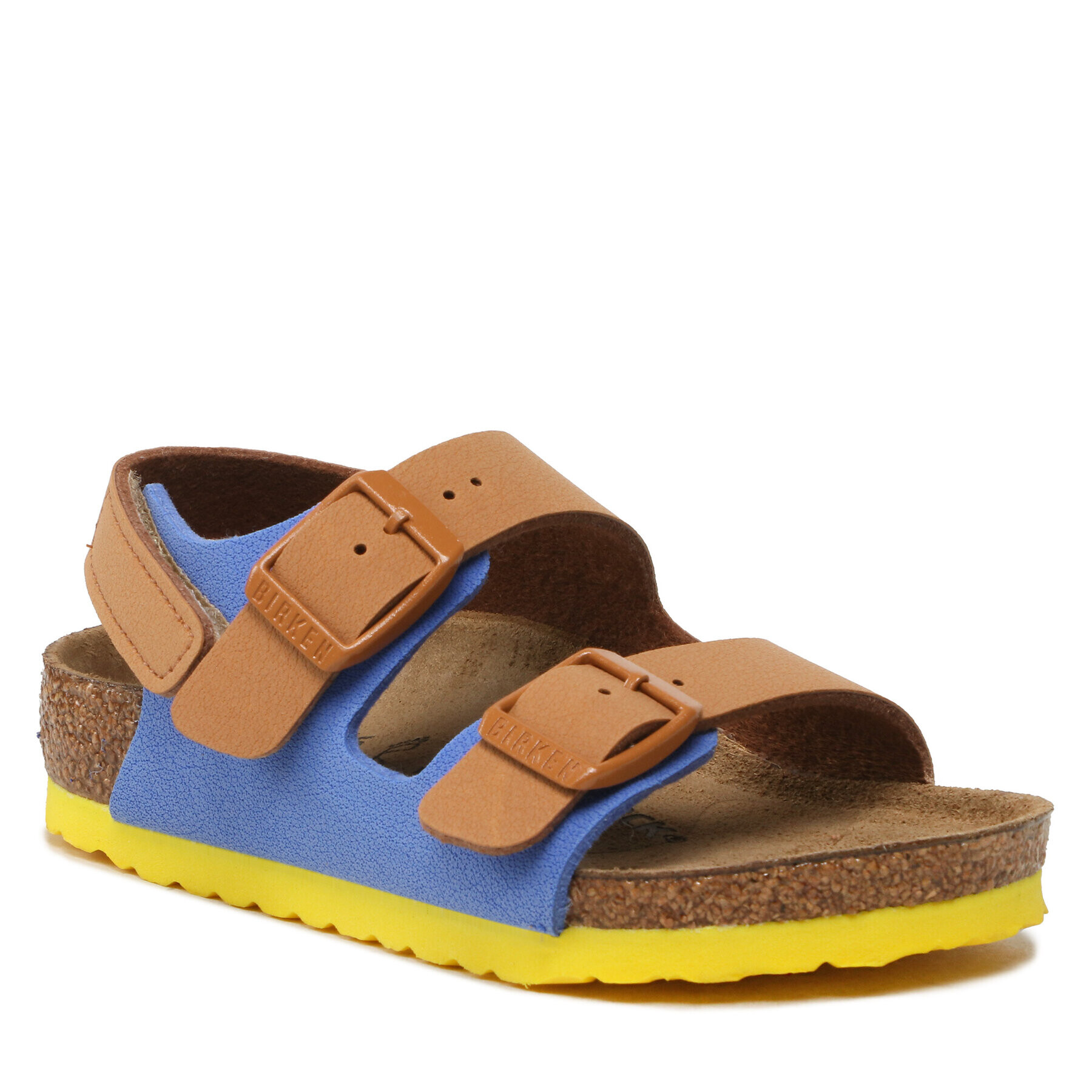 Birkenstock Sandale Milano 1024336 Maro - Pled.ro