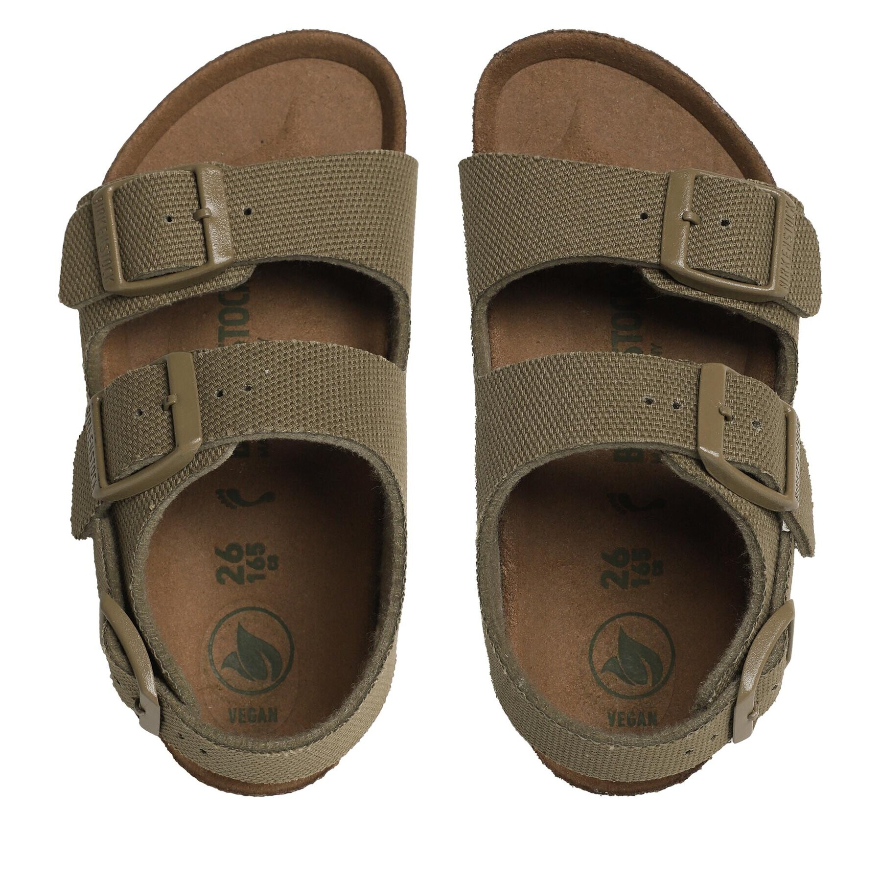 Birkenstock Sandale Milano 1024376 Kaki - Pled.ro