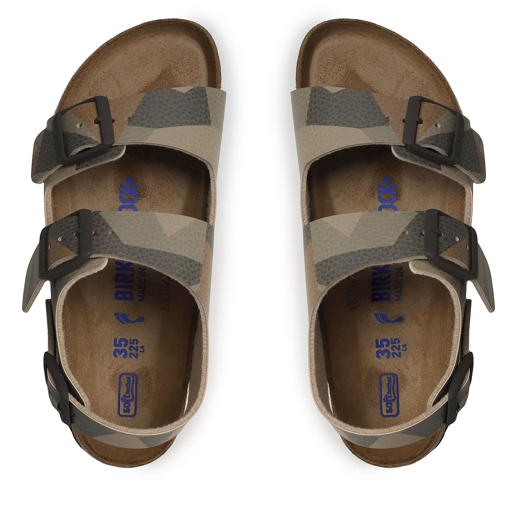 Birkenstock Sandale Milano 1024980 Verde - Pled.ro