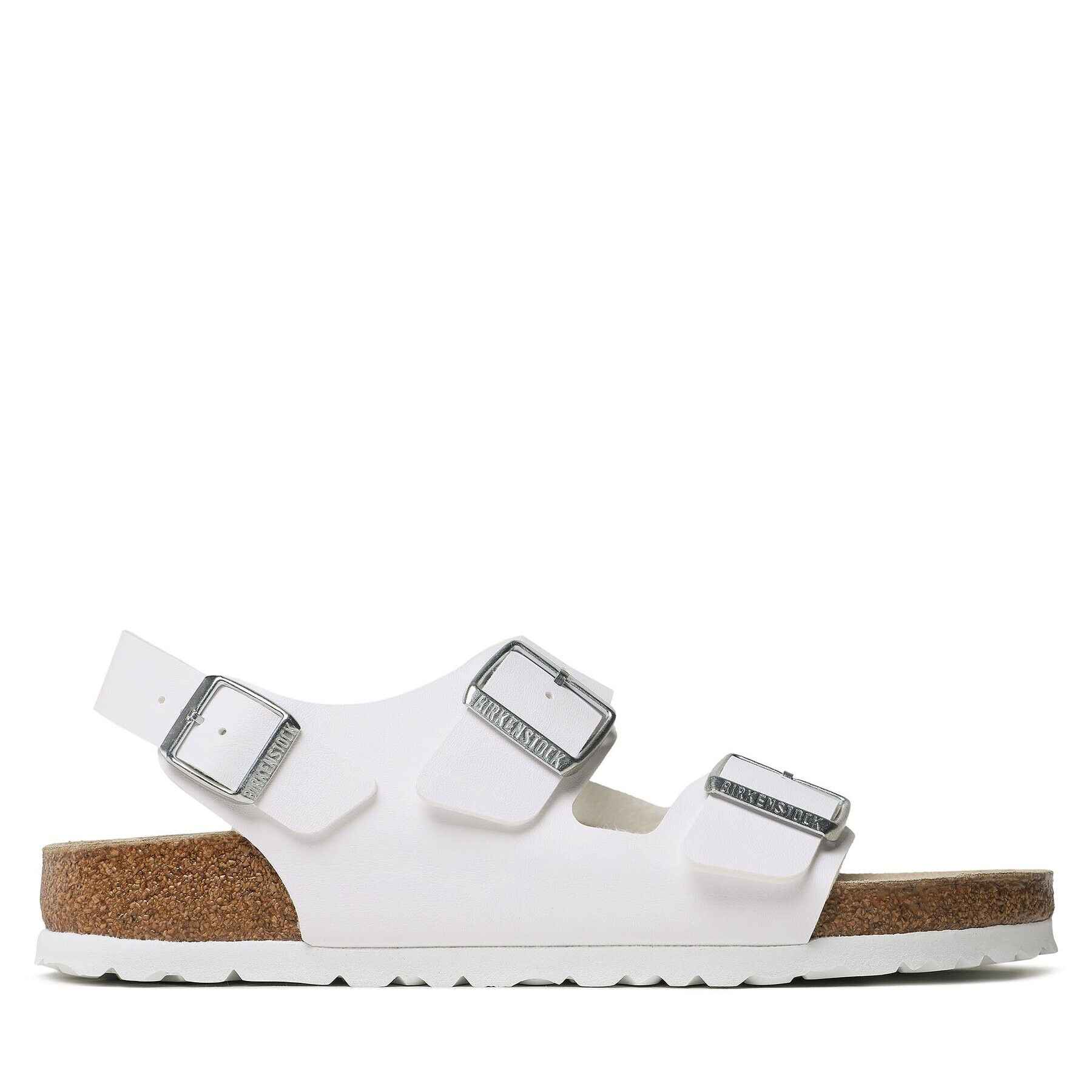 Birkenstock Sandale Milano 34731 Alb - Pled.ro