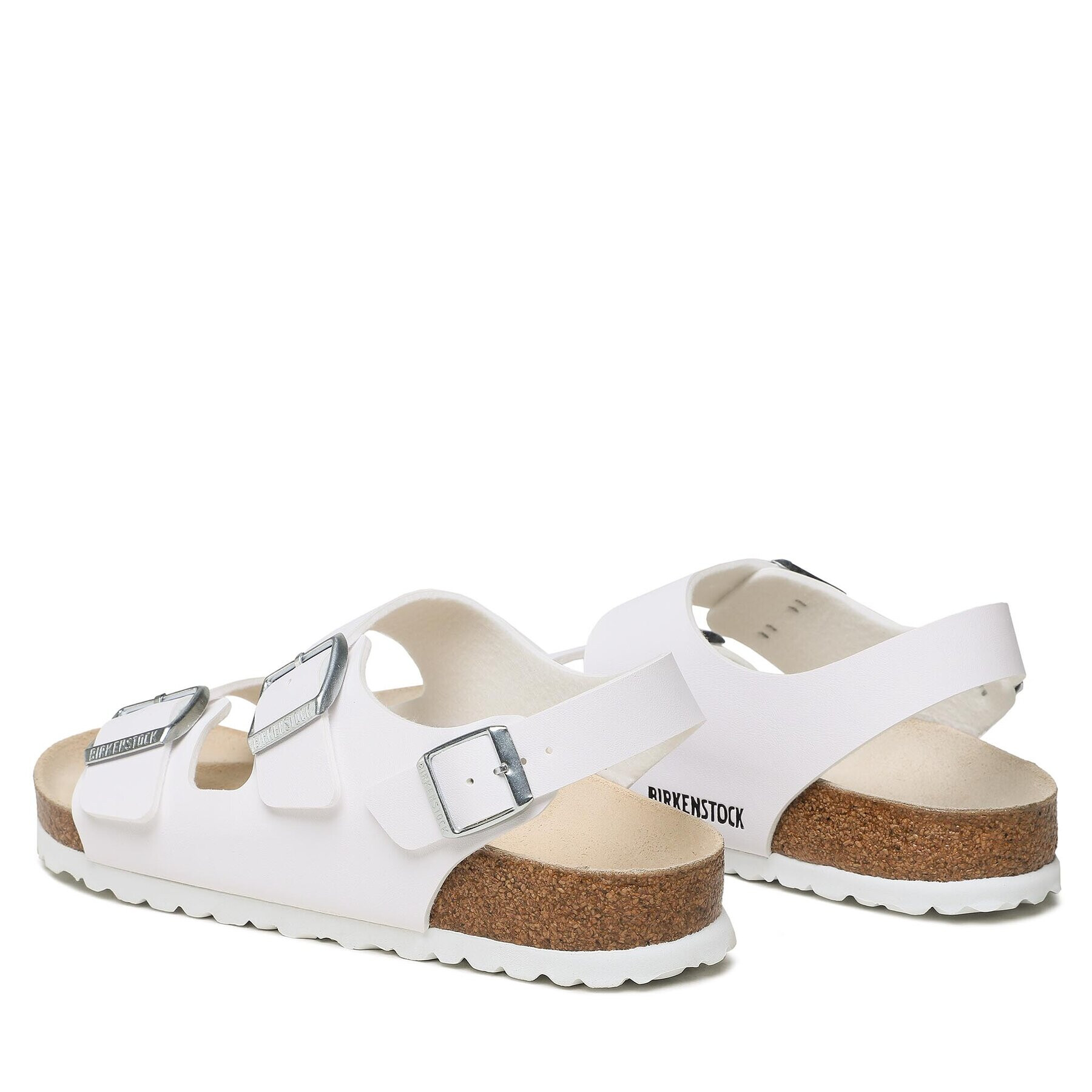 Birkenstock Sandale Milano 34731 Alb - Pled.ro