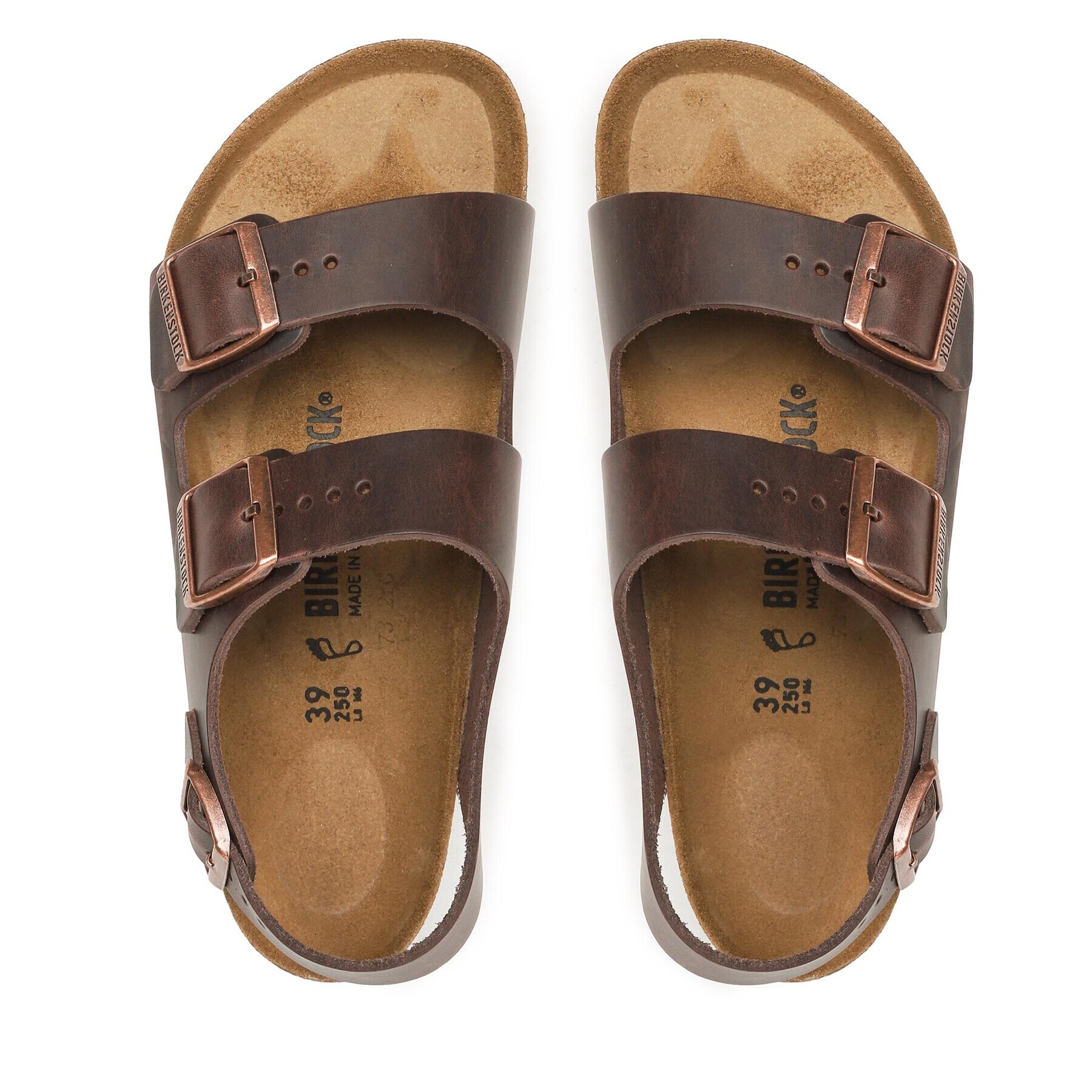 Birkenstock Sandale Milano 34871 Maro - Pled.ro